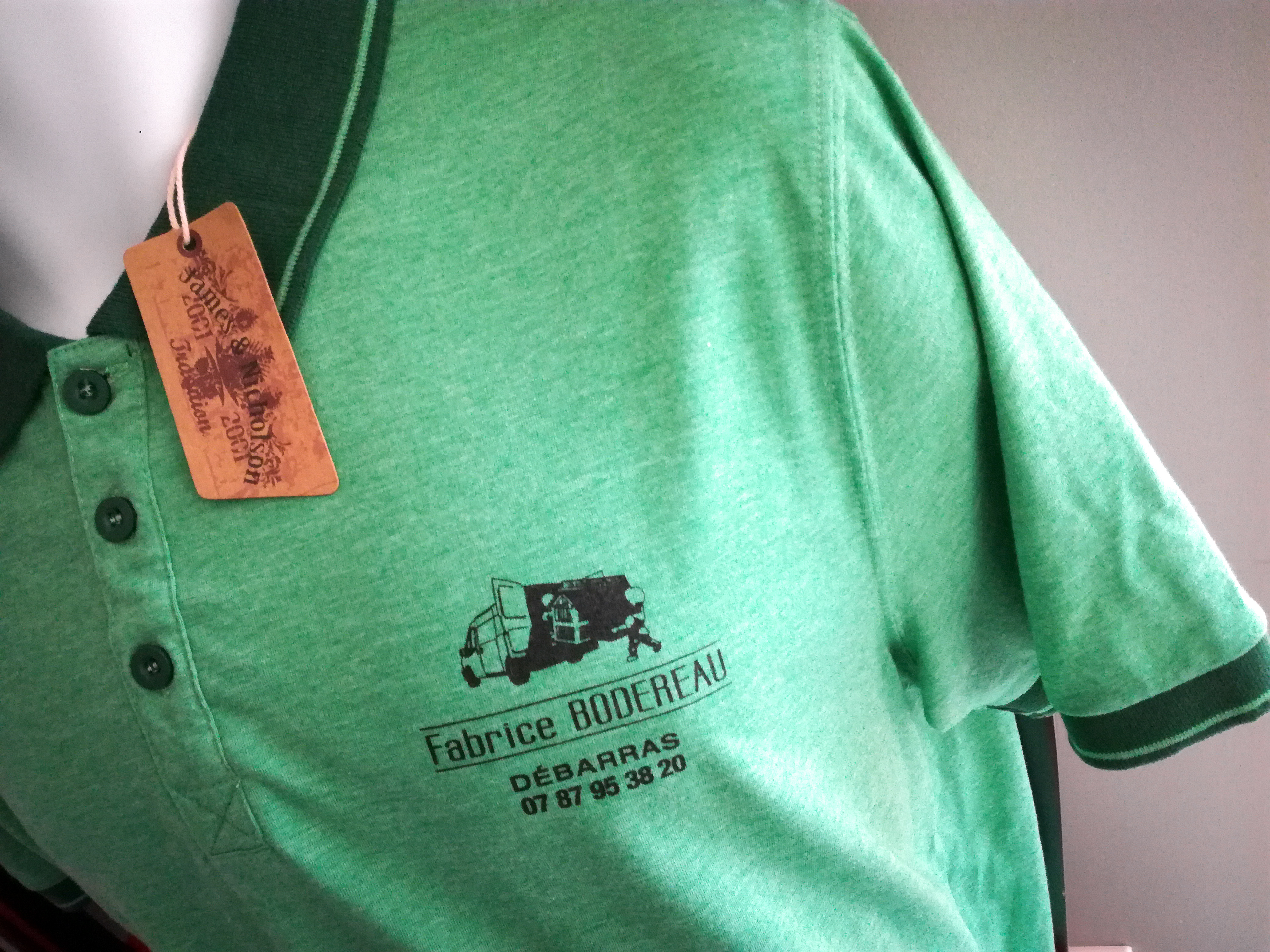 Vêtements de travail Fabrice Bodereau.