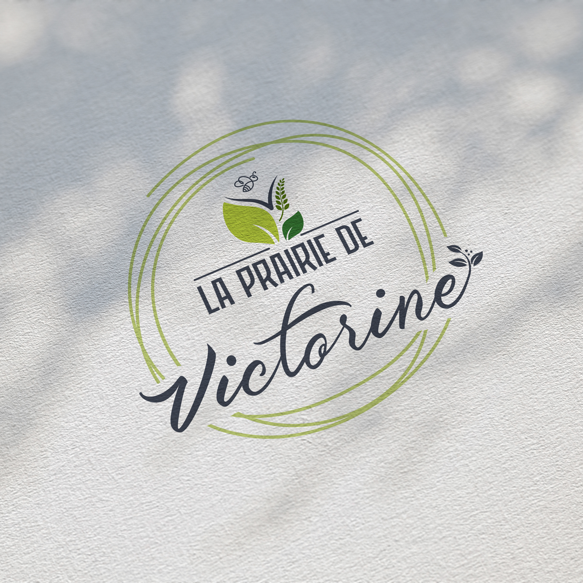 Logo La Prairie de Victorine.