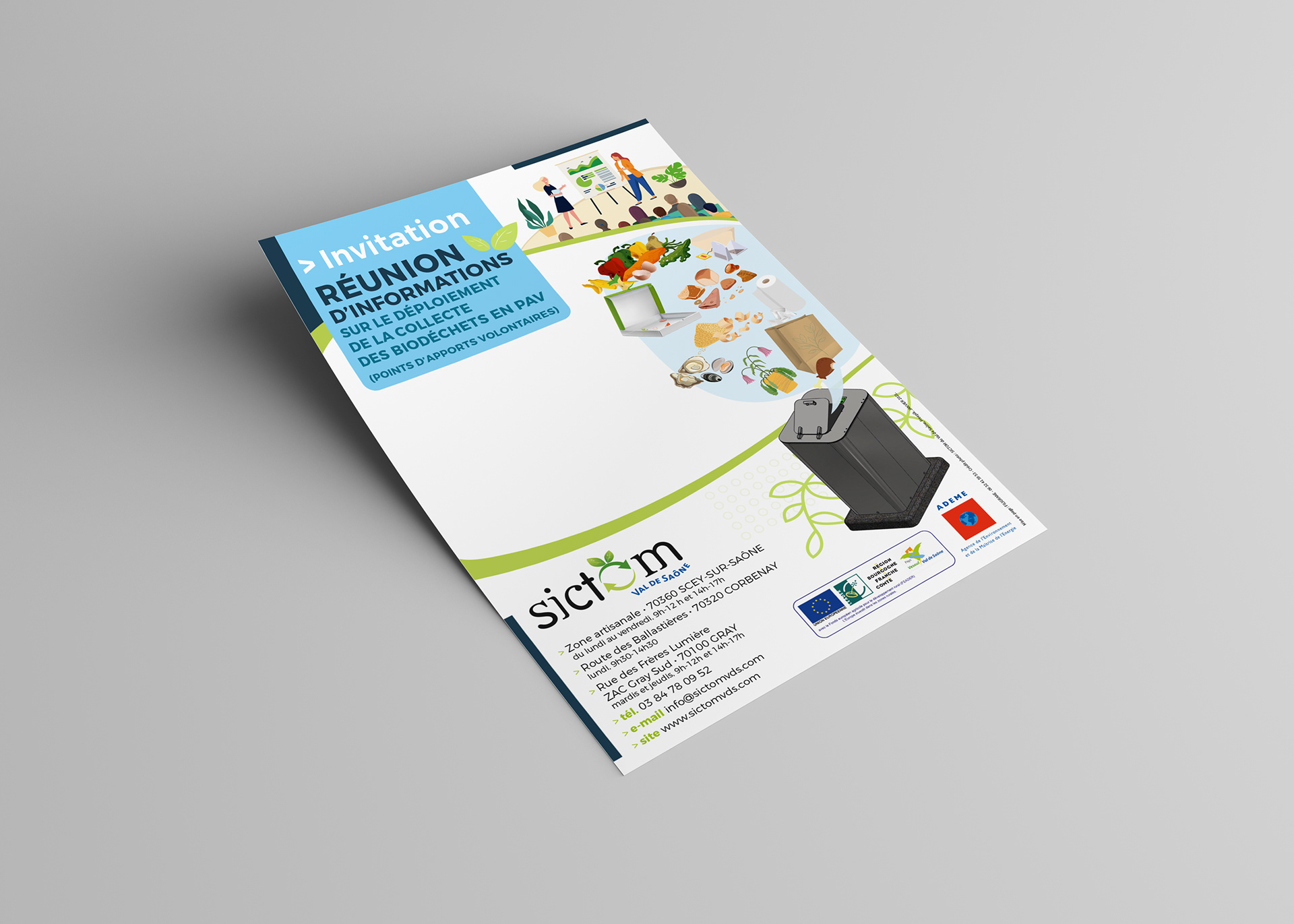 Flyer (tract) SICTOM.