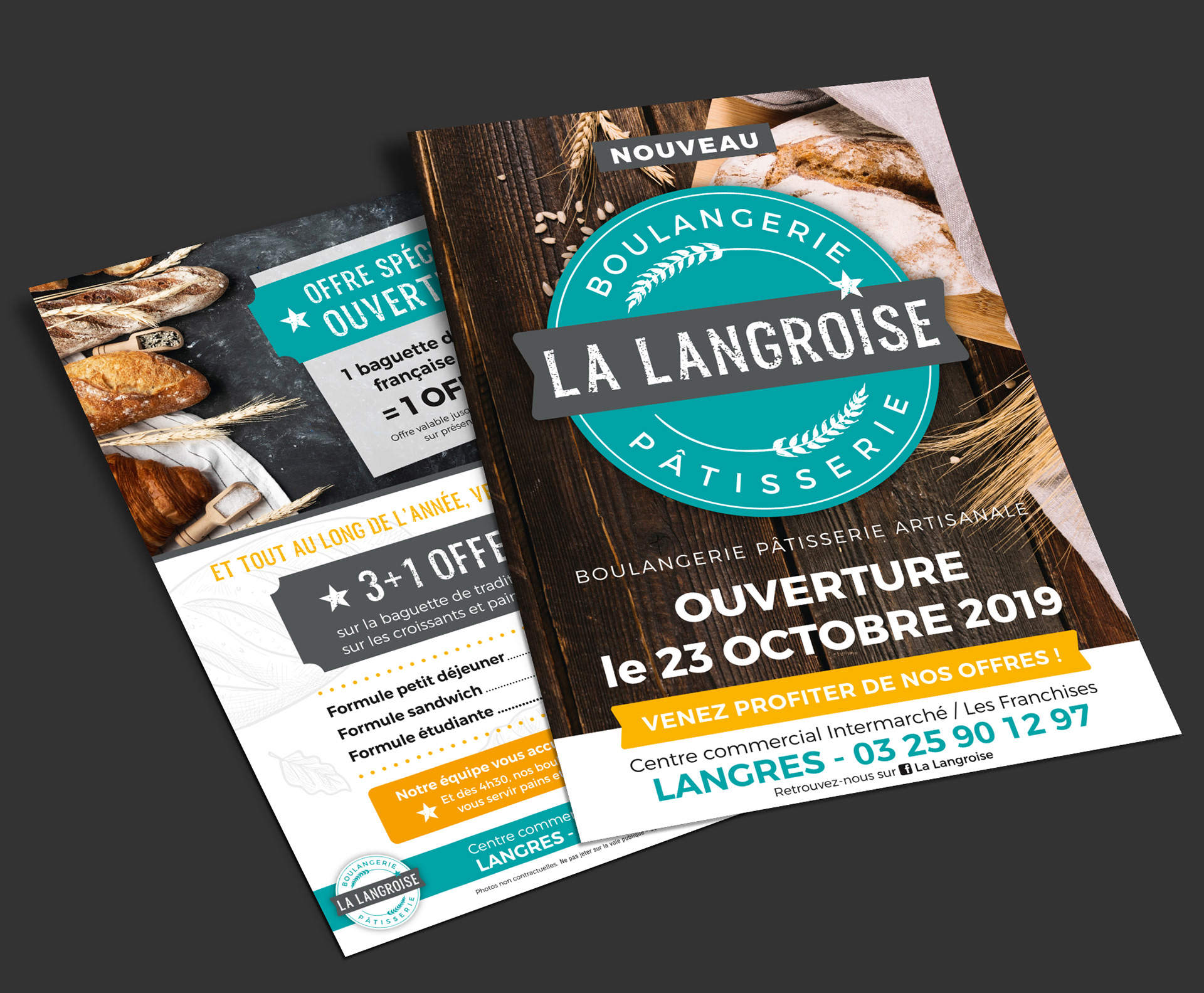 Flyer (tract) La Langroise.