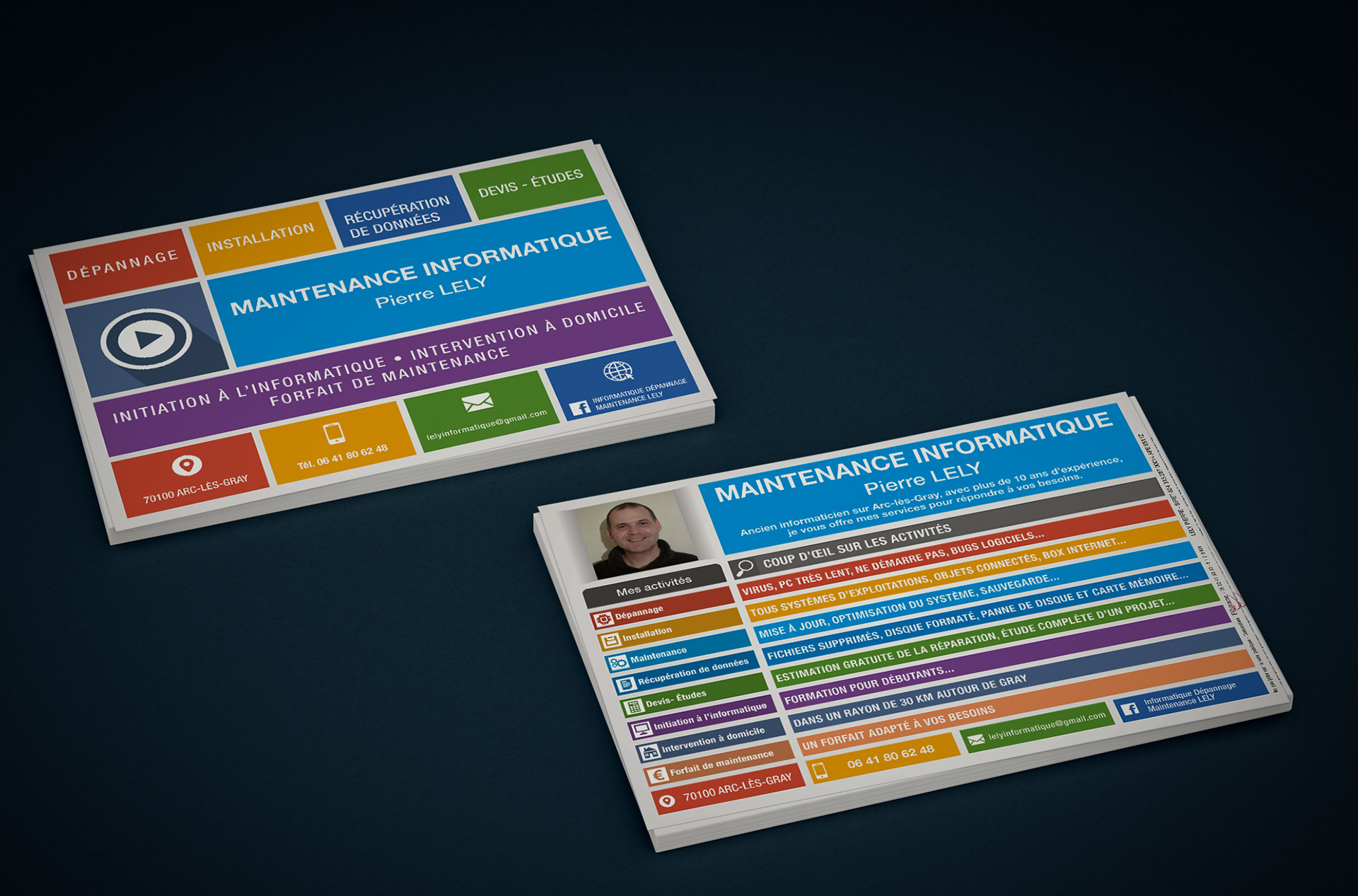 Flyer (tract) Pierre LELY.