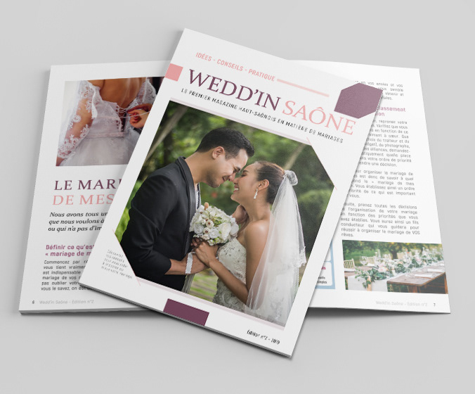 Magazine Wedd'in Saône.