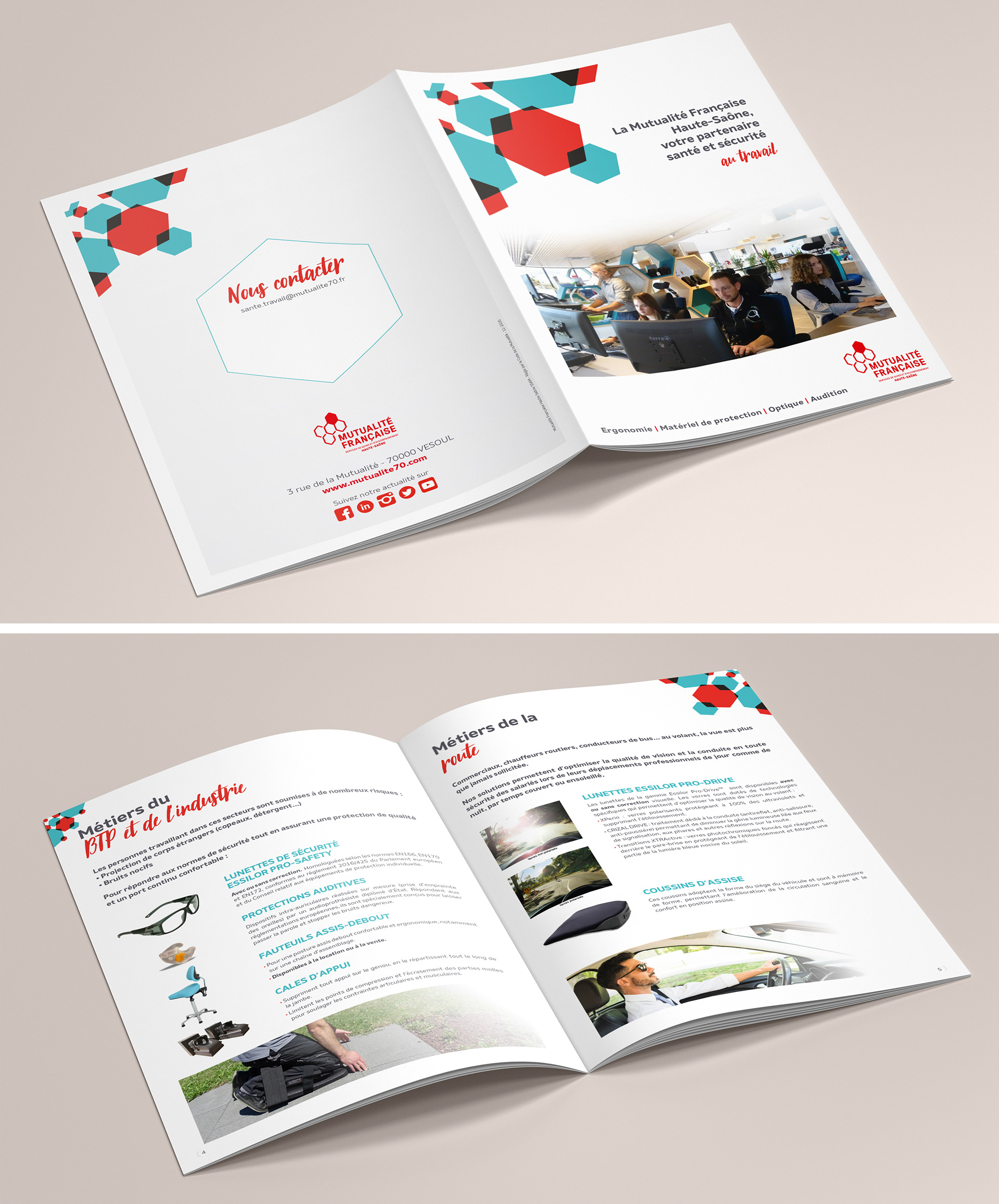 Brochure Ergo Mutualité Française Haute-Saône.