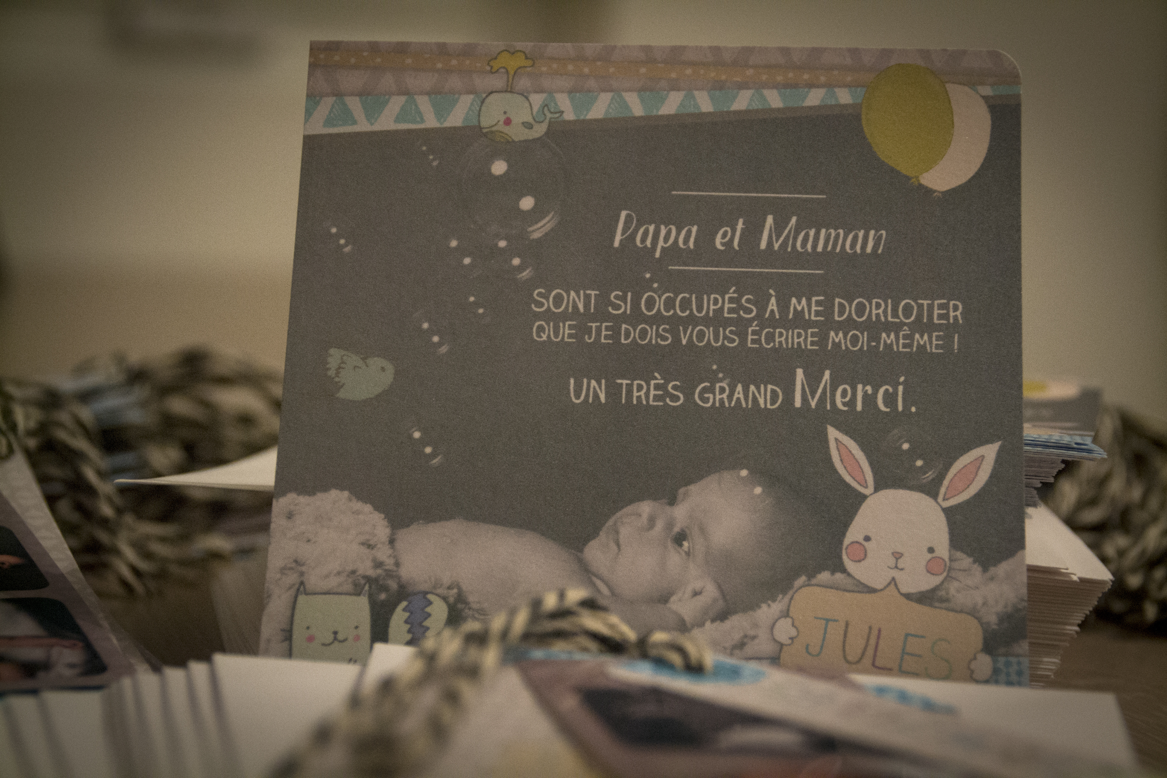 Faire-Part de naissance.
