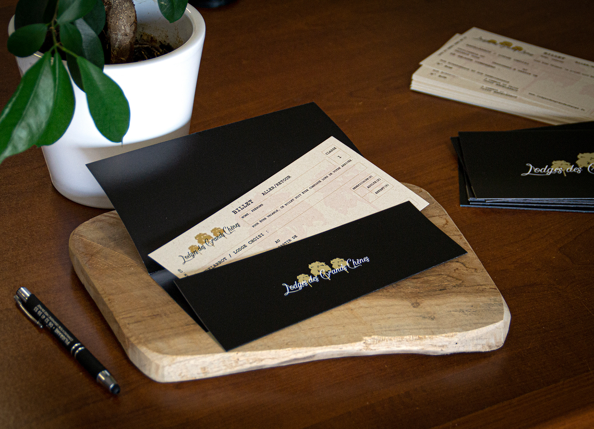 Carte cadeau pour les Lodges des Grands Chênes.