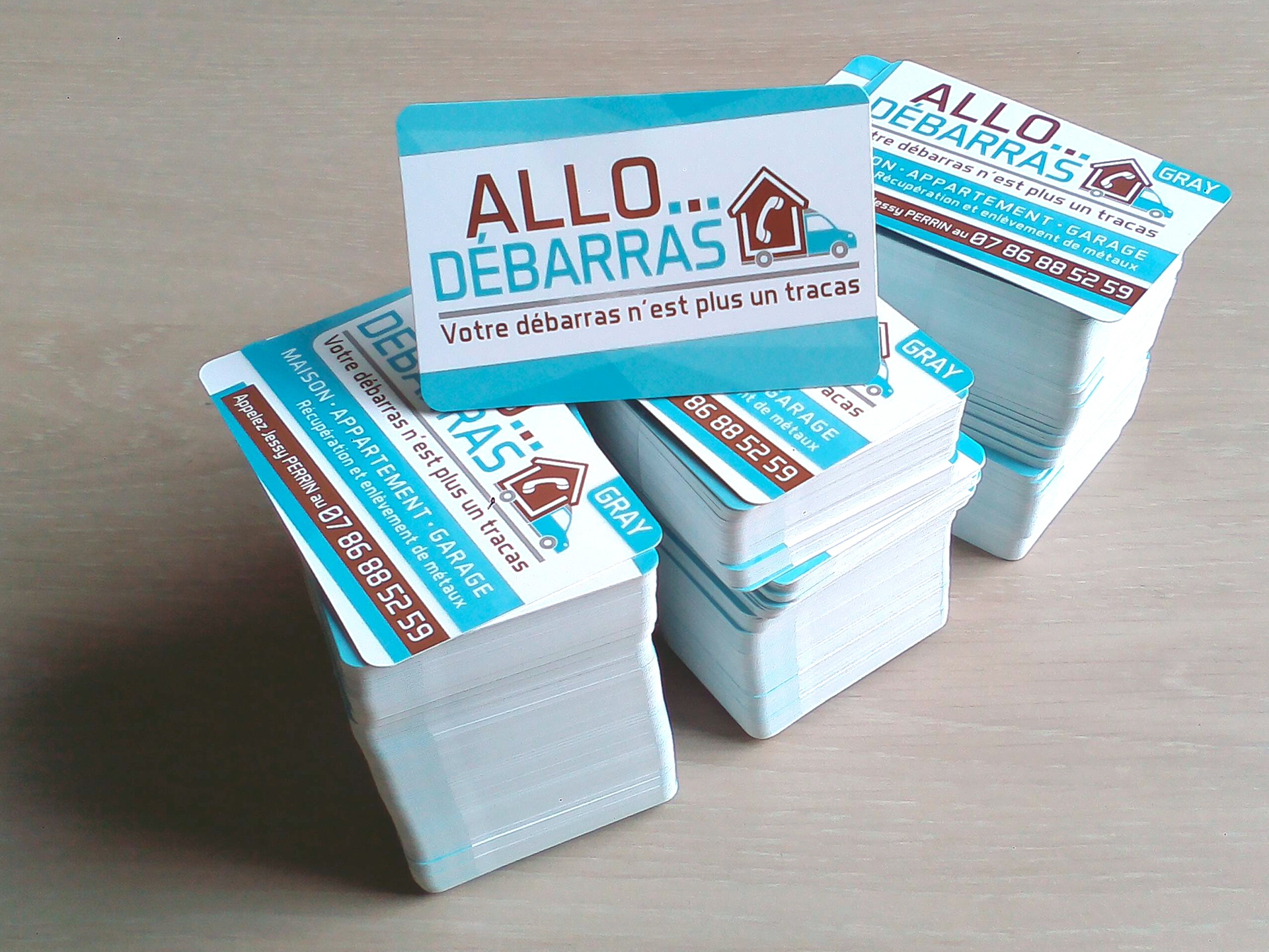 Carte de visite Allo Débarras