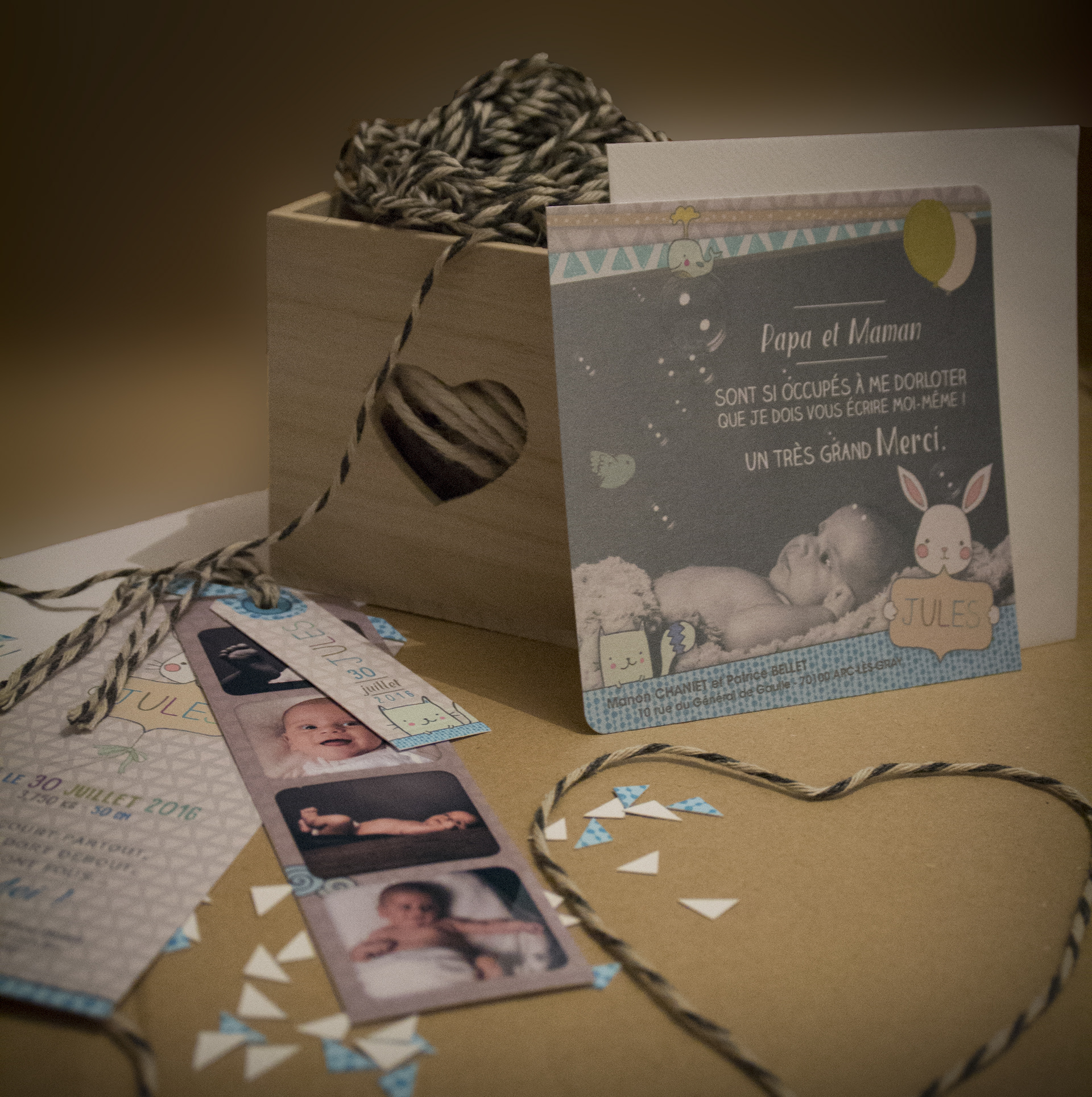 Faire-Part de naissance.