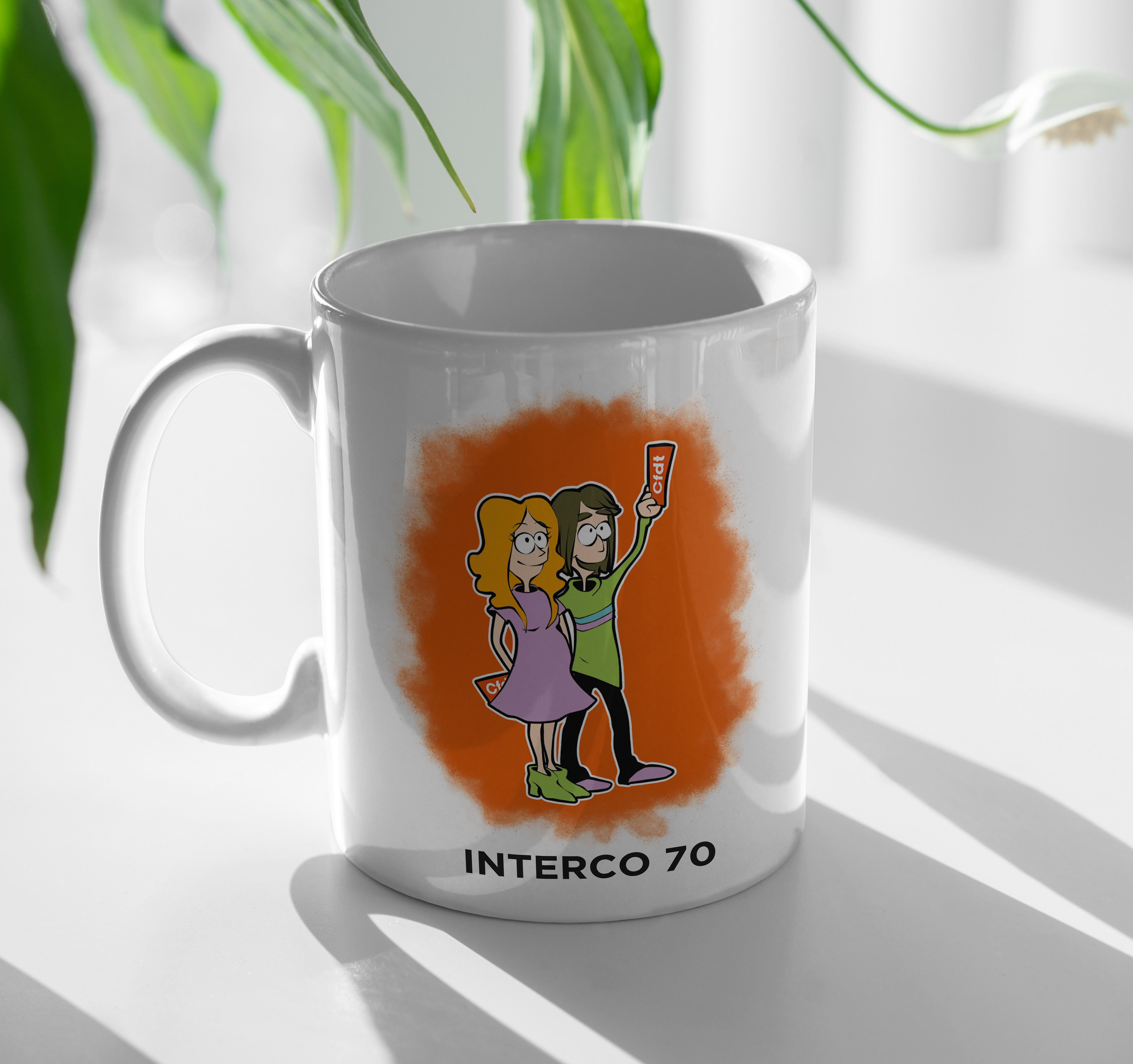 Mug CFDT.