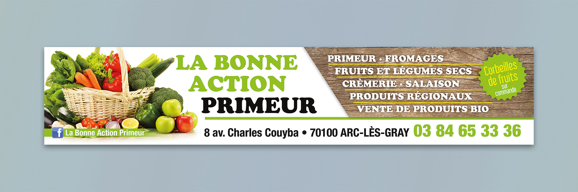 Banderole La bonne Action Primeur