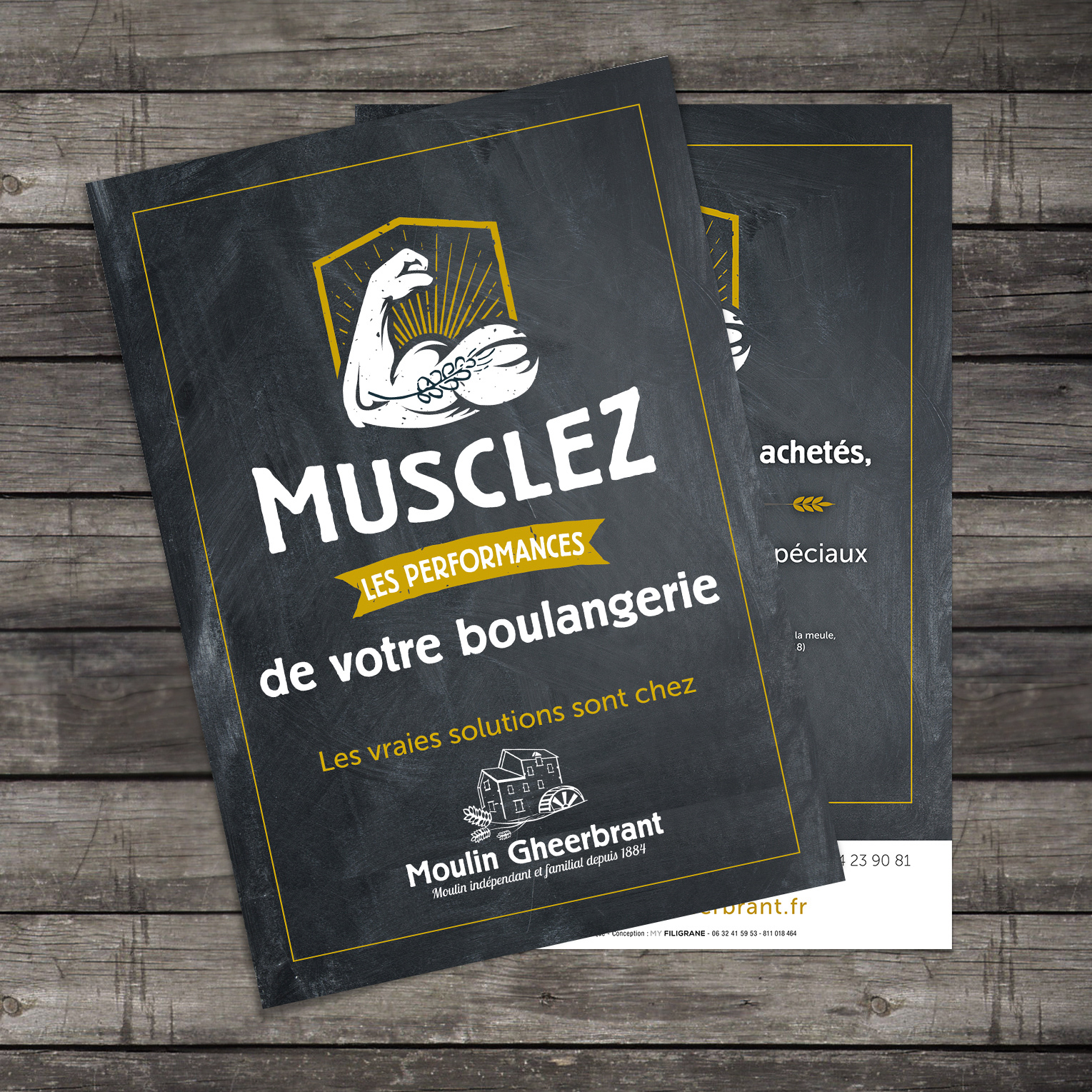 Flyer (tract) Moulin Gheerbrand.