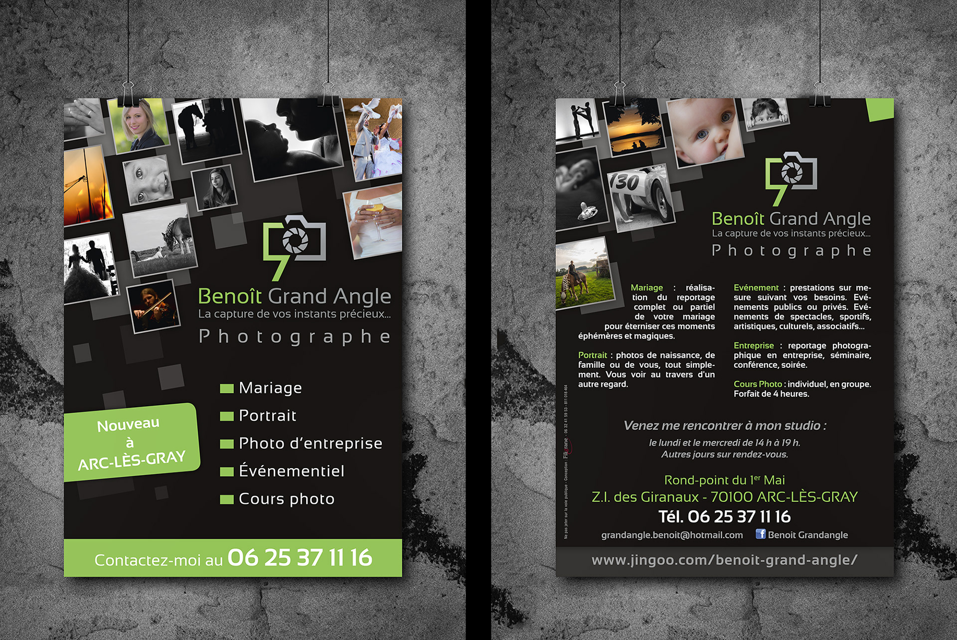 Flyer Benoît Grand Angle.