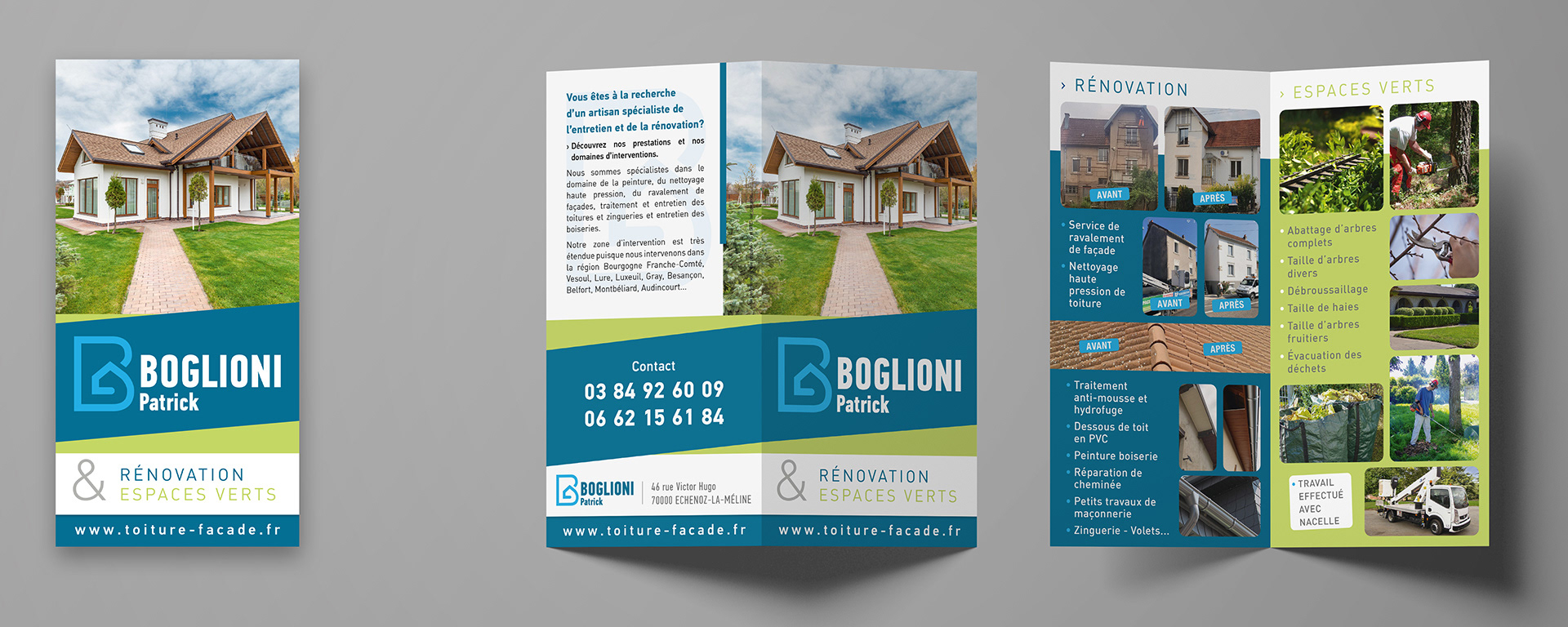 Dépliant Boglioni.