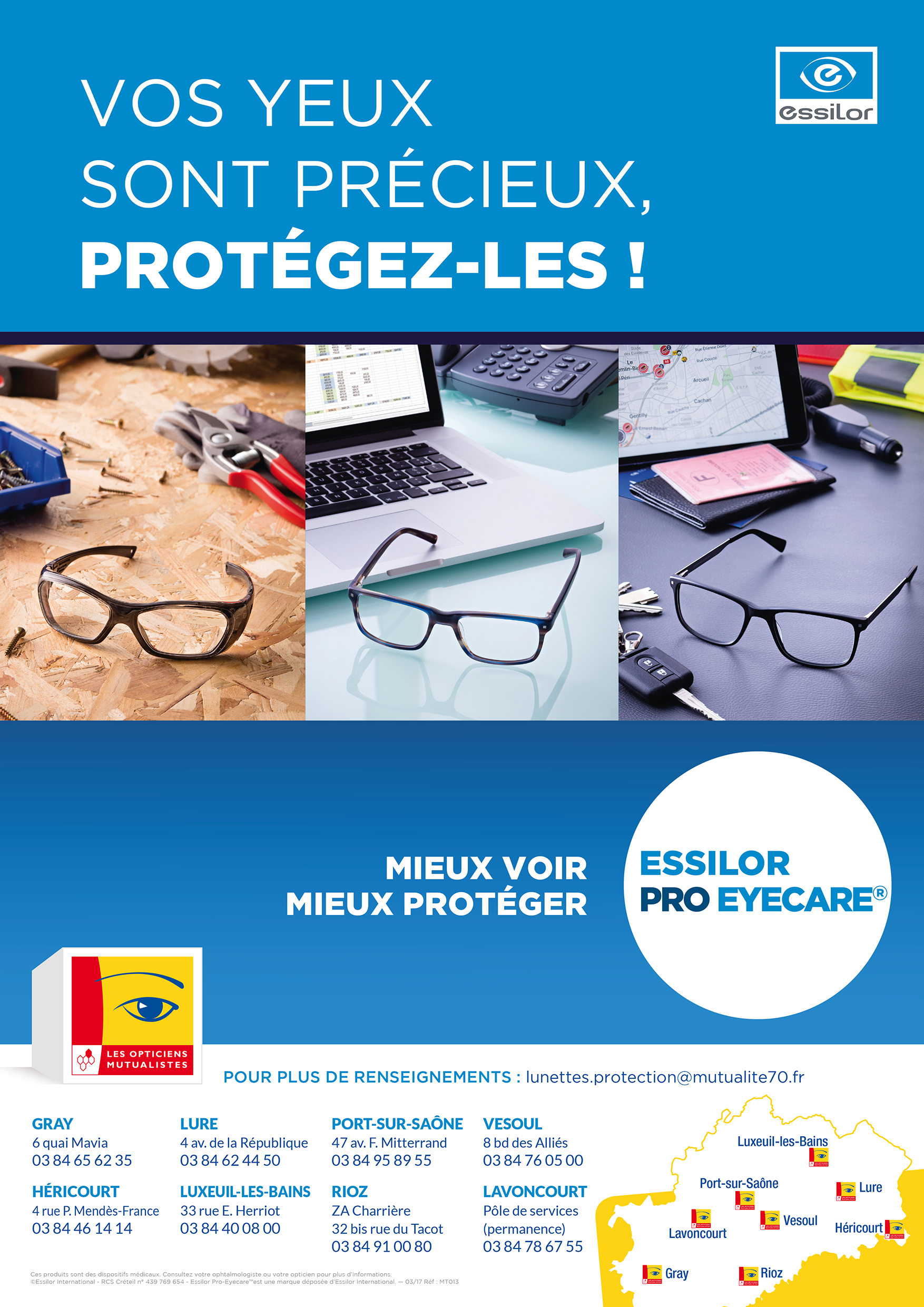 Affiche Les Opticiens Mutualistes (Ecouter Voir)