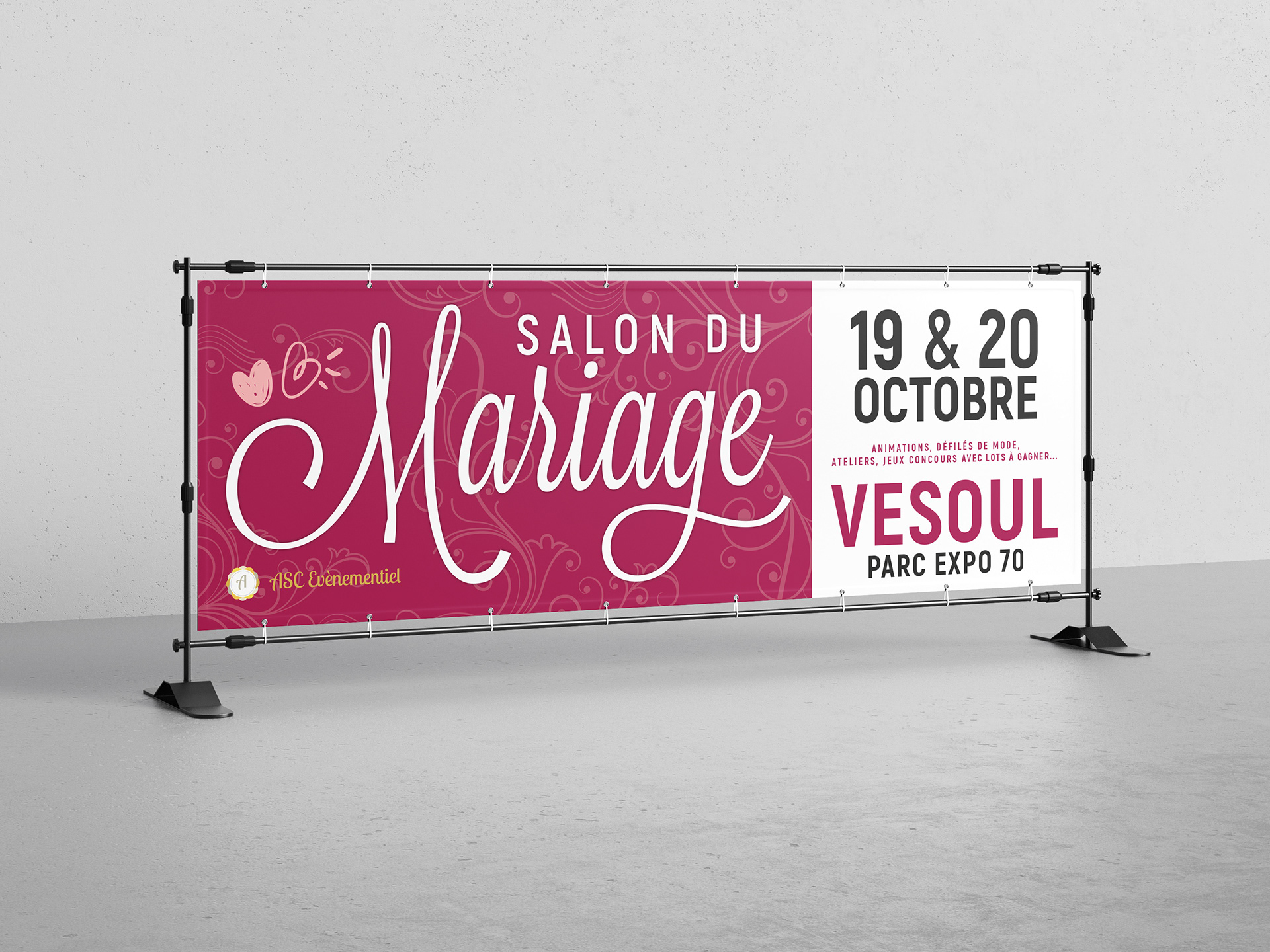 Banderole Salon du Mariage Vesoul
