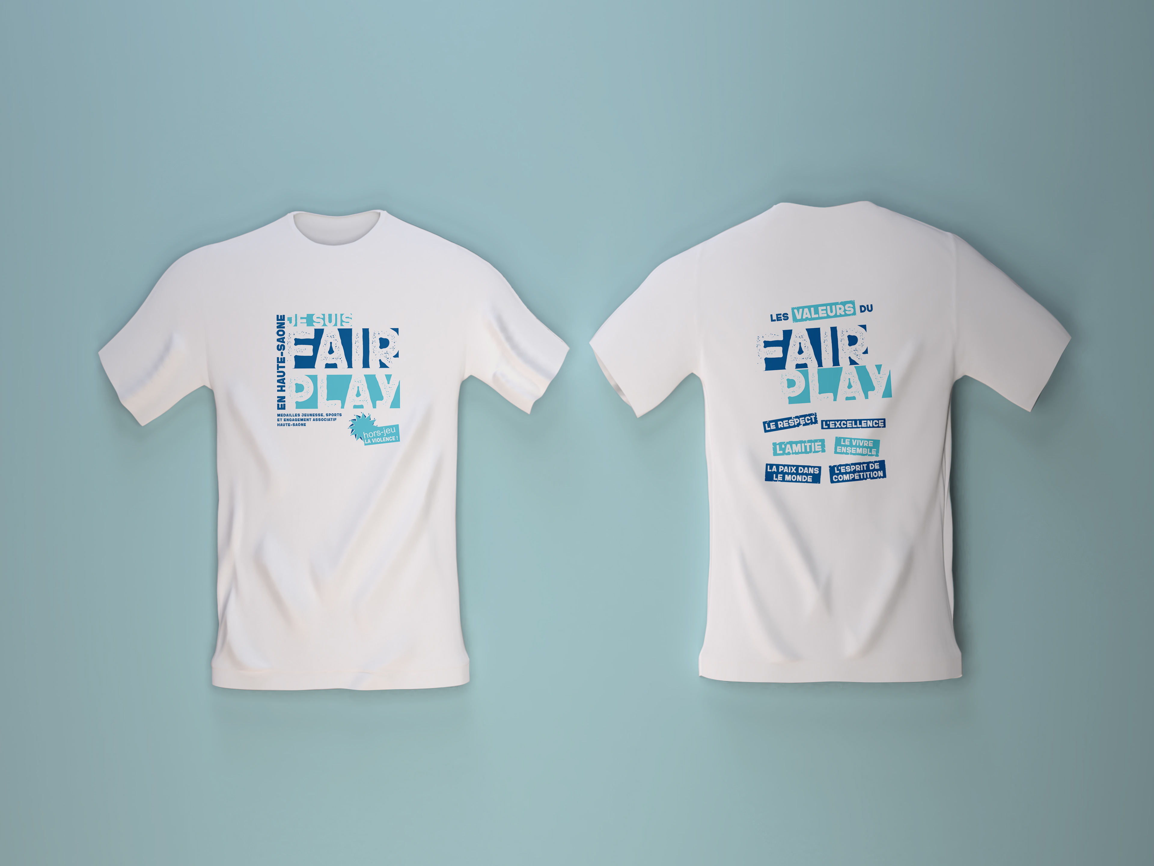 T-shirt Fair-Play pour la FFM JSEA.