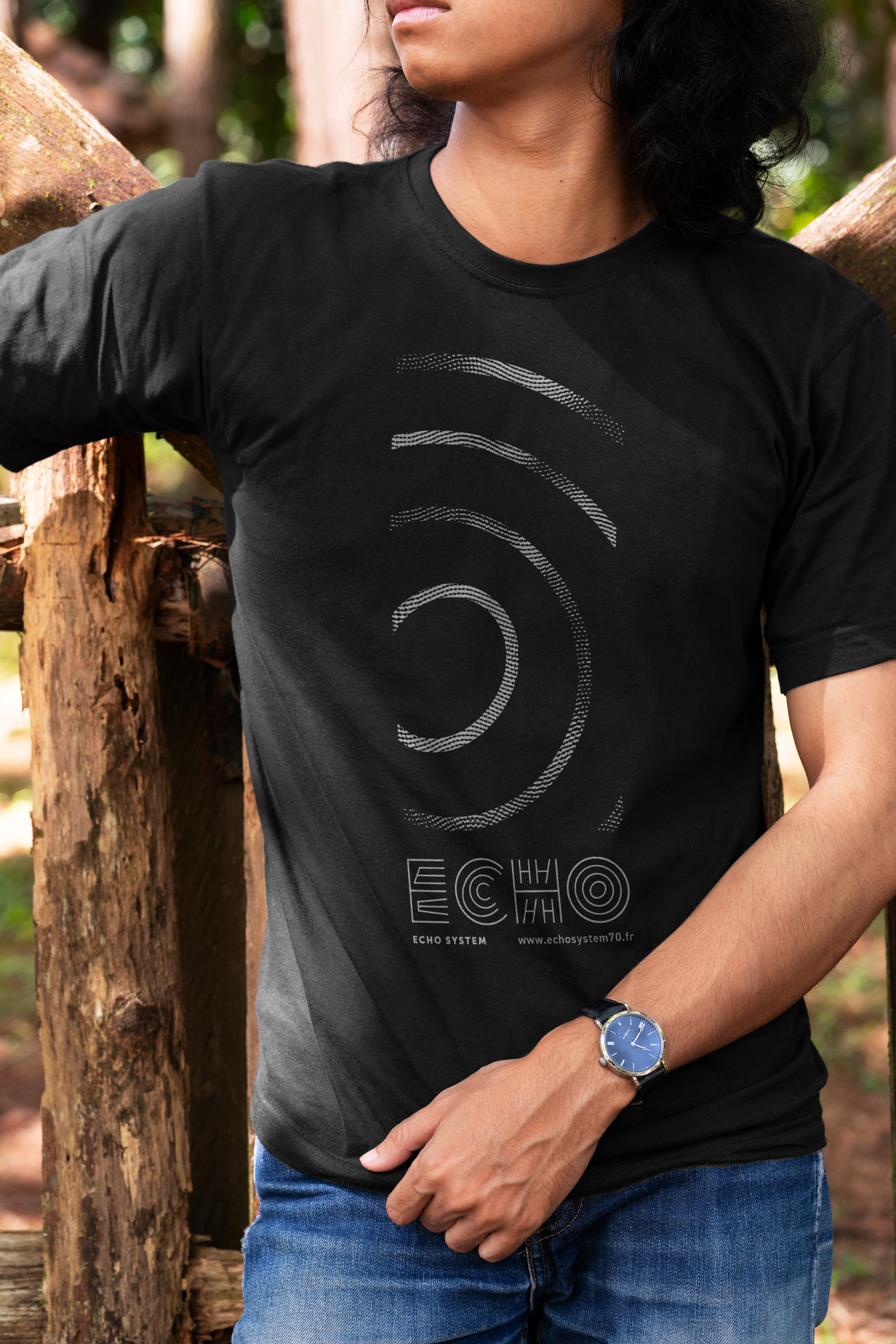 Realisation d'un visuel de tee-shirt pour Echo System.