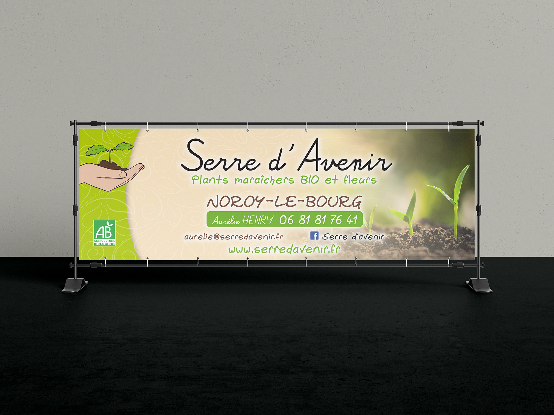 Banderole Serre d'Avenir