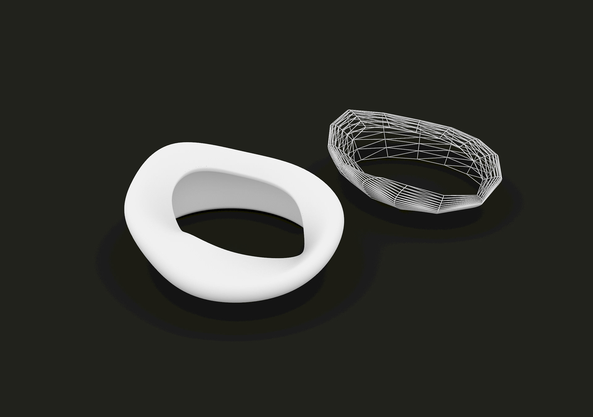 Conceptual form development for an auditorium