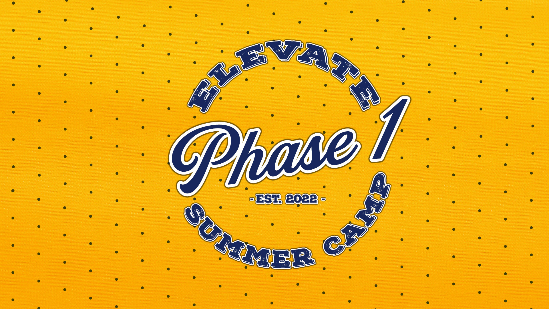 Elevate Summer Camp 2022