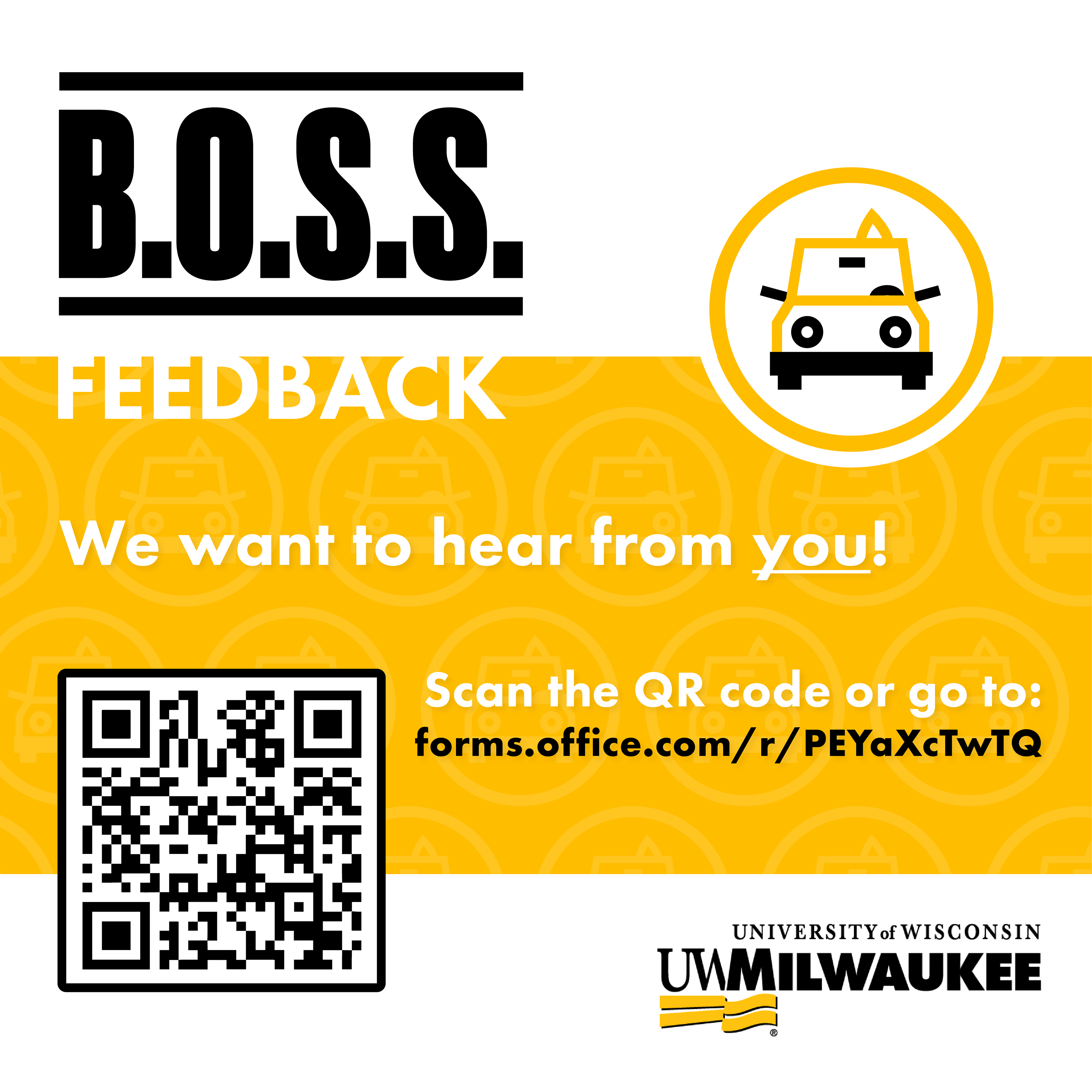 B.O.S.S. Feedback Form Post