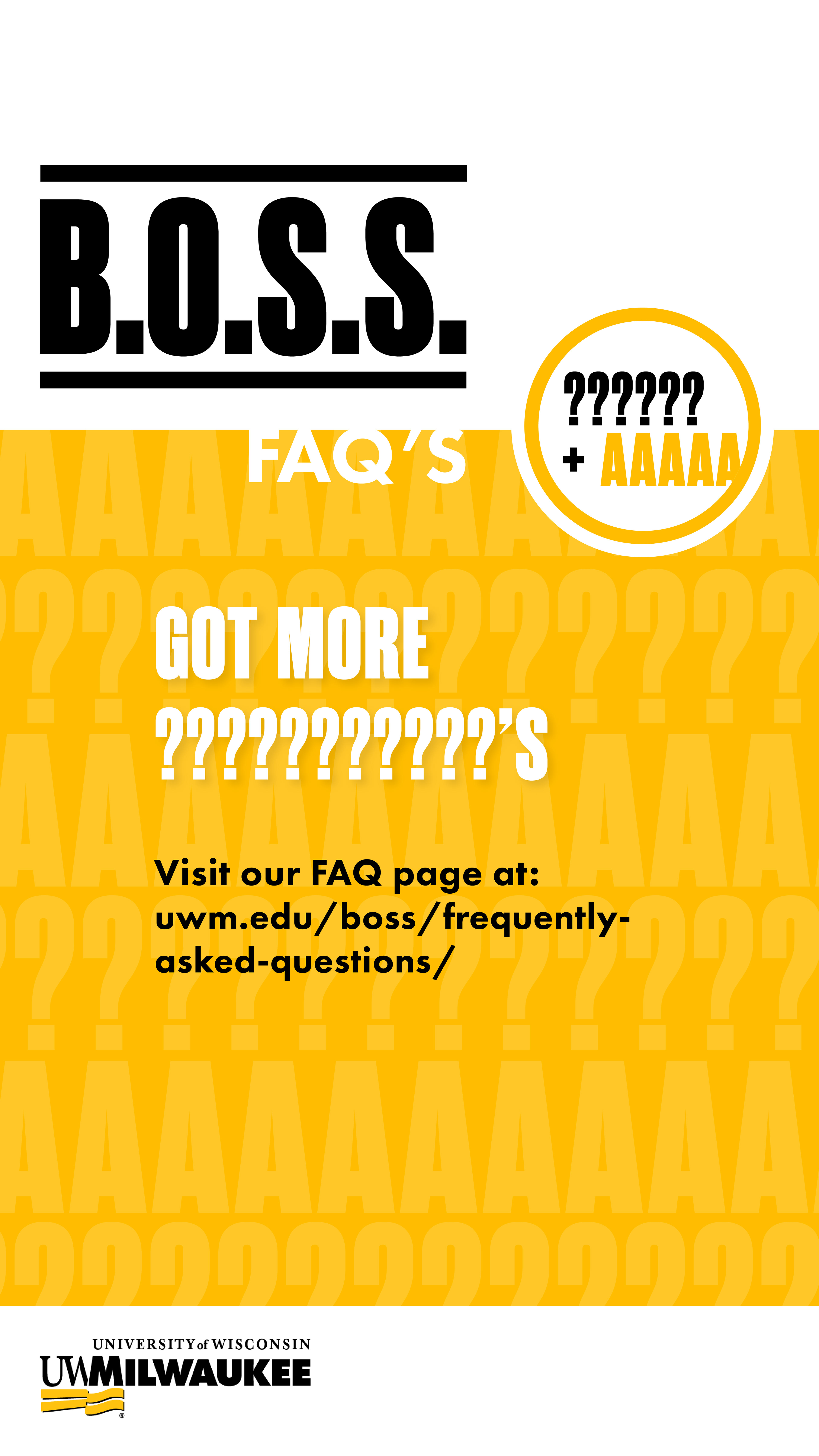 B.O.S.S. FAQ Story