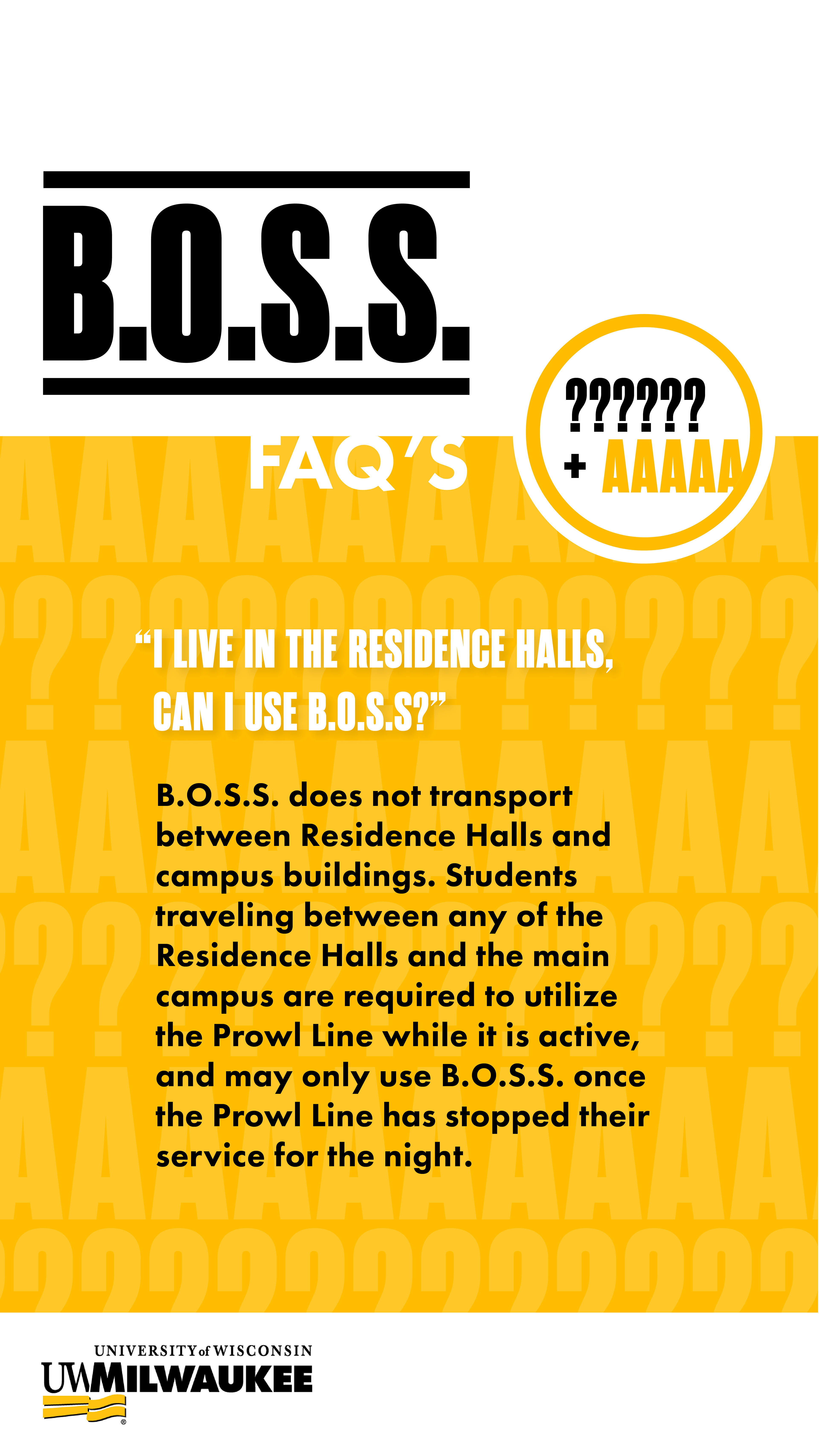 B.O.S.S. FAQ Story