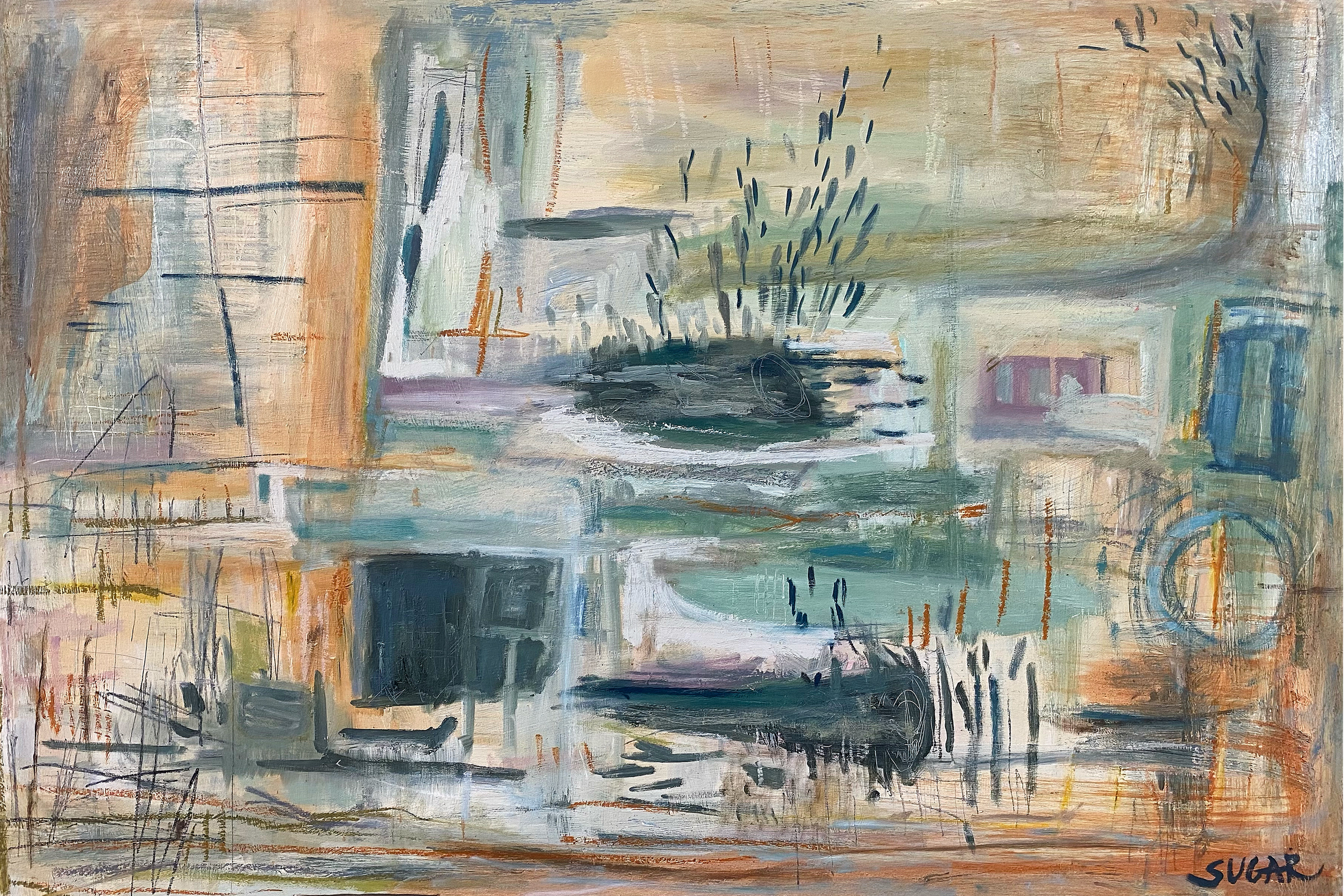Clarinda • oil on panel • 2021