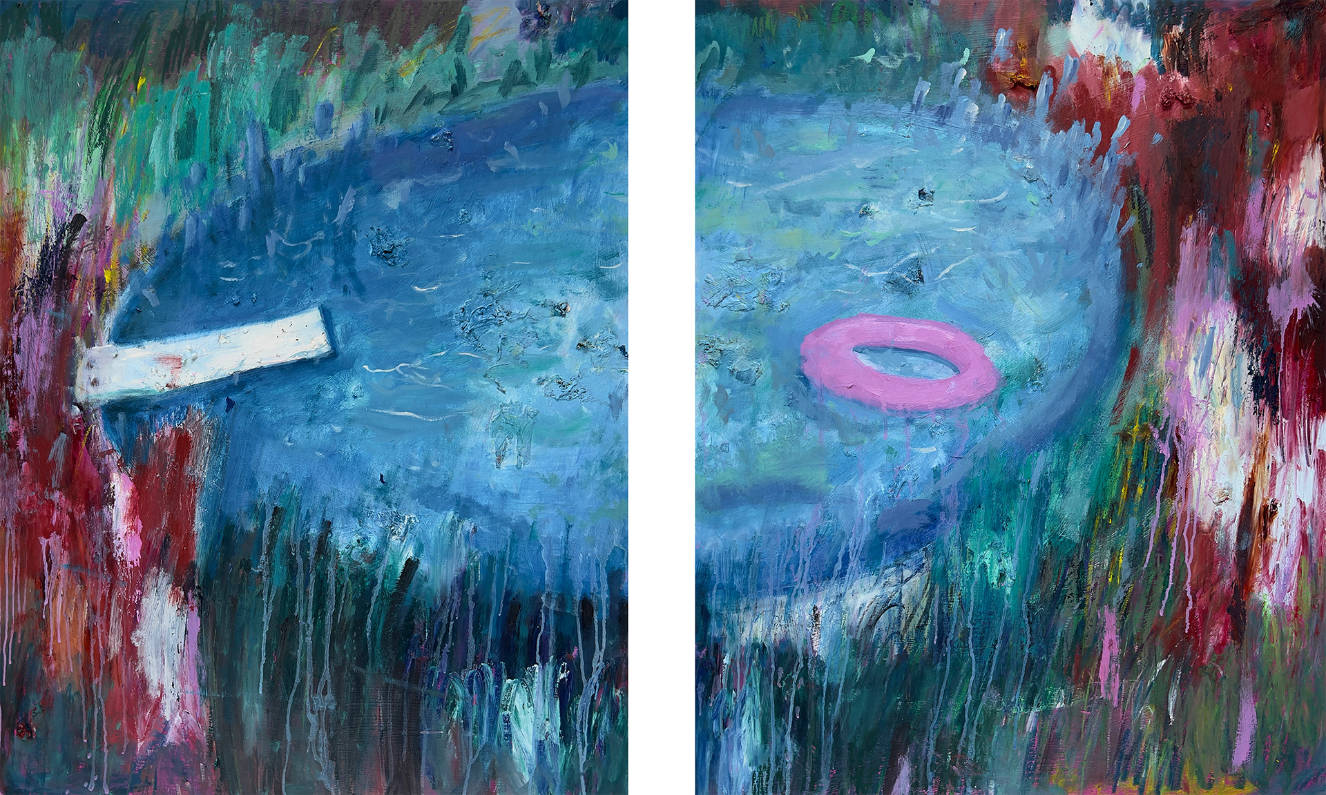 Typical Sunday Afternoon • oil on panel • 36" x 48" 2024