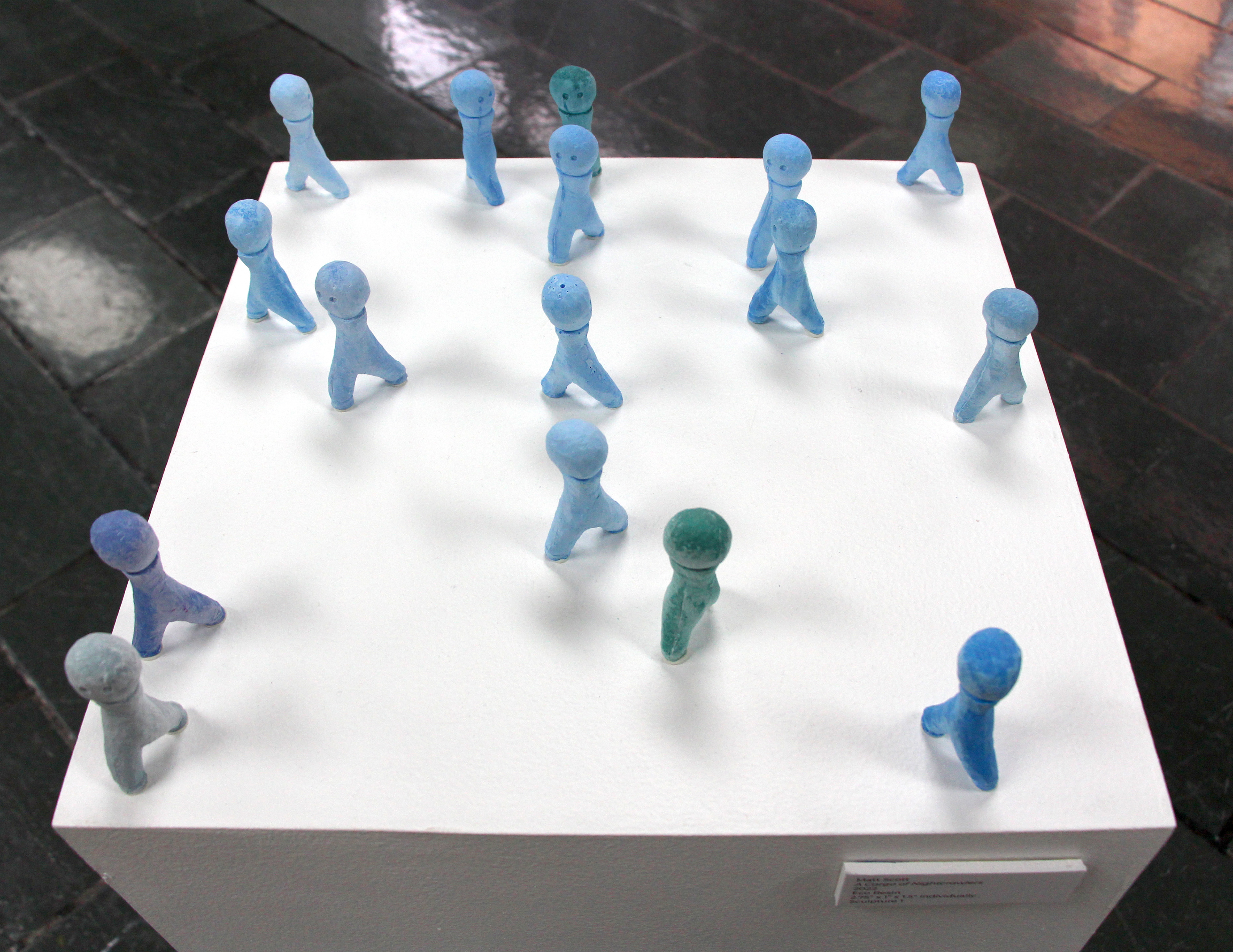 A Cargo of Nightcrawlers - 2022 - Eco Resin - Set of 16: 2.75" x 1" x 1.5"