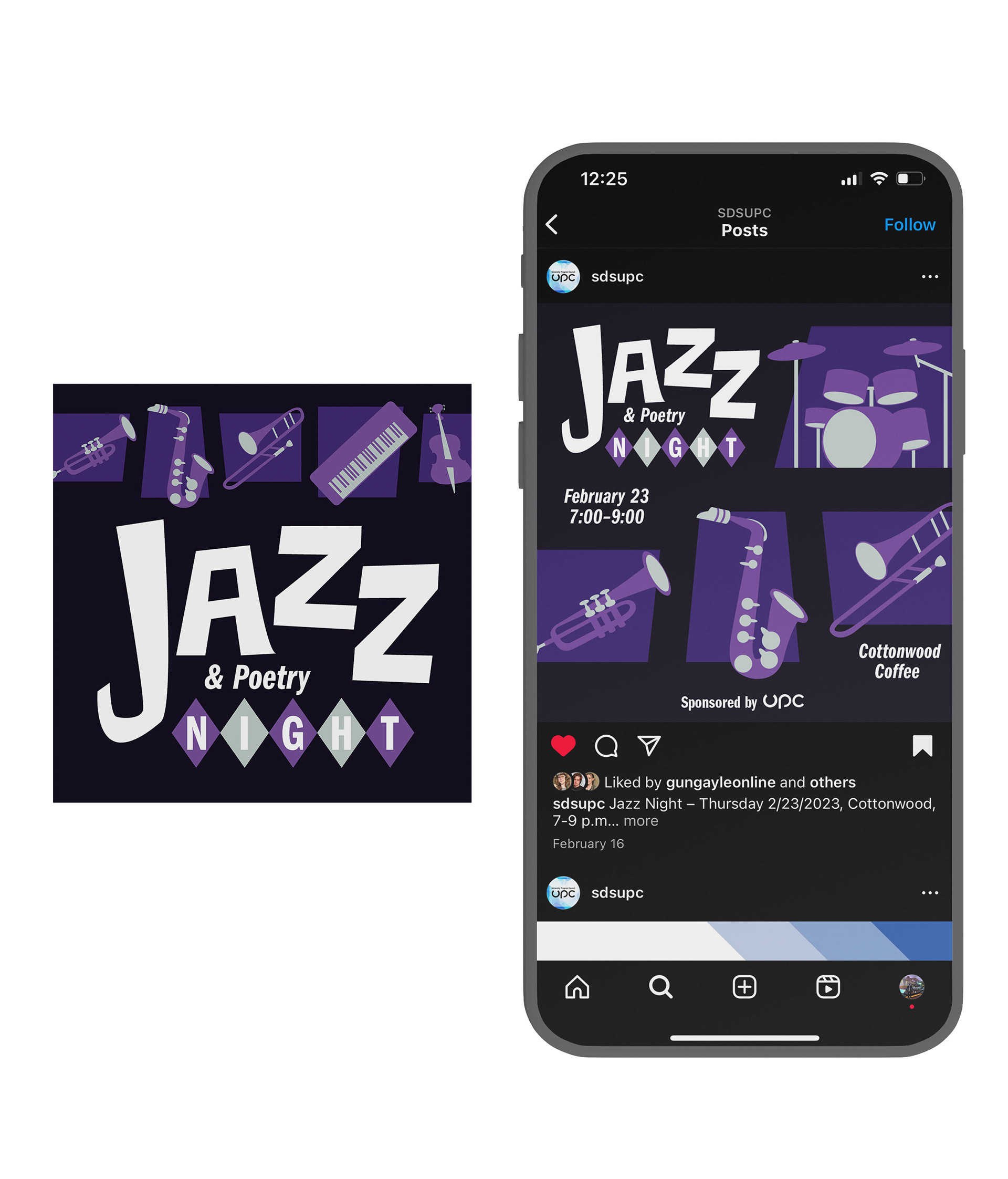 Jazz Night Social Media