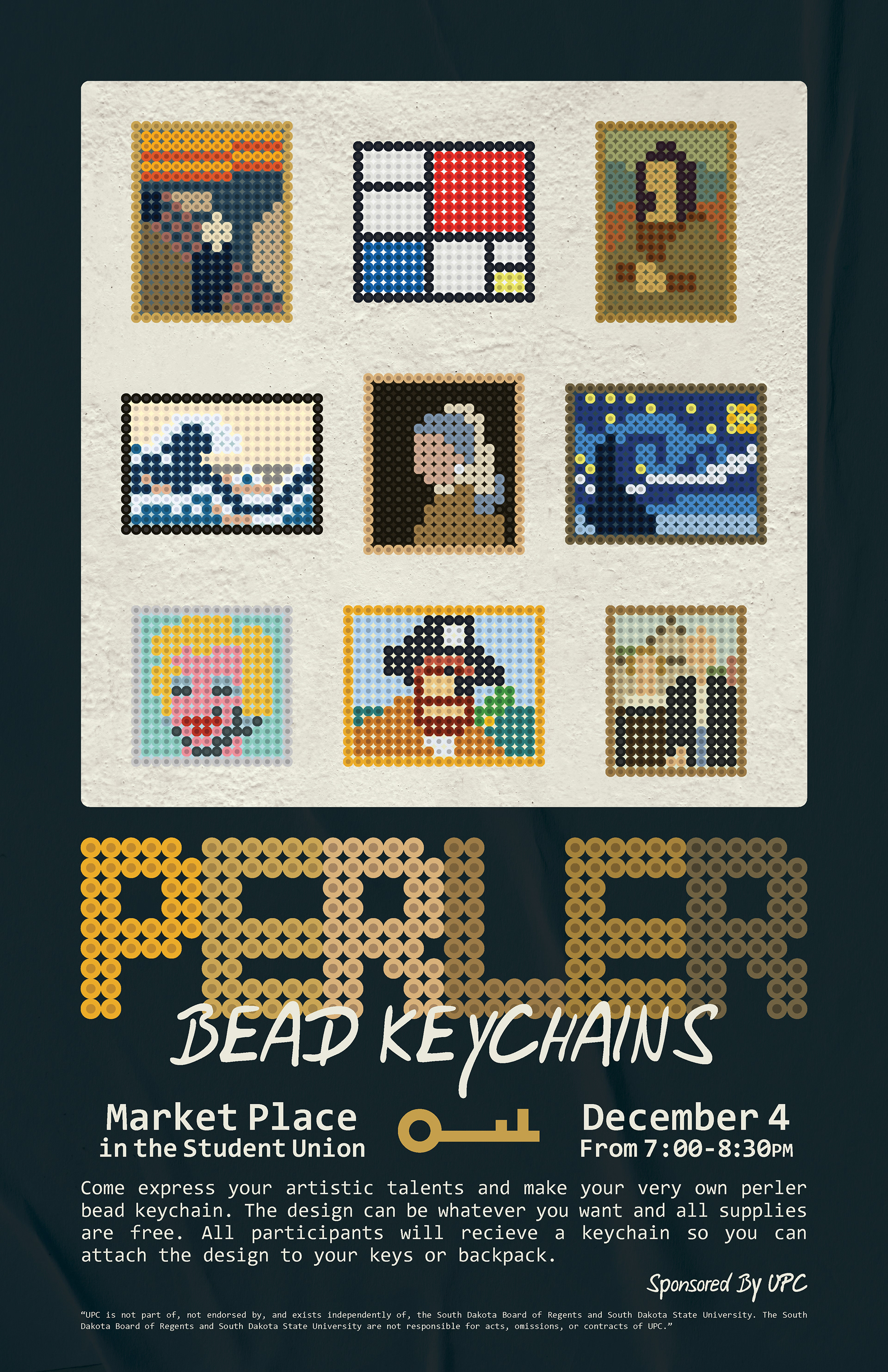 Perler Beads Poster