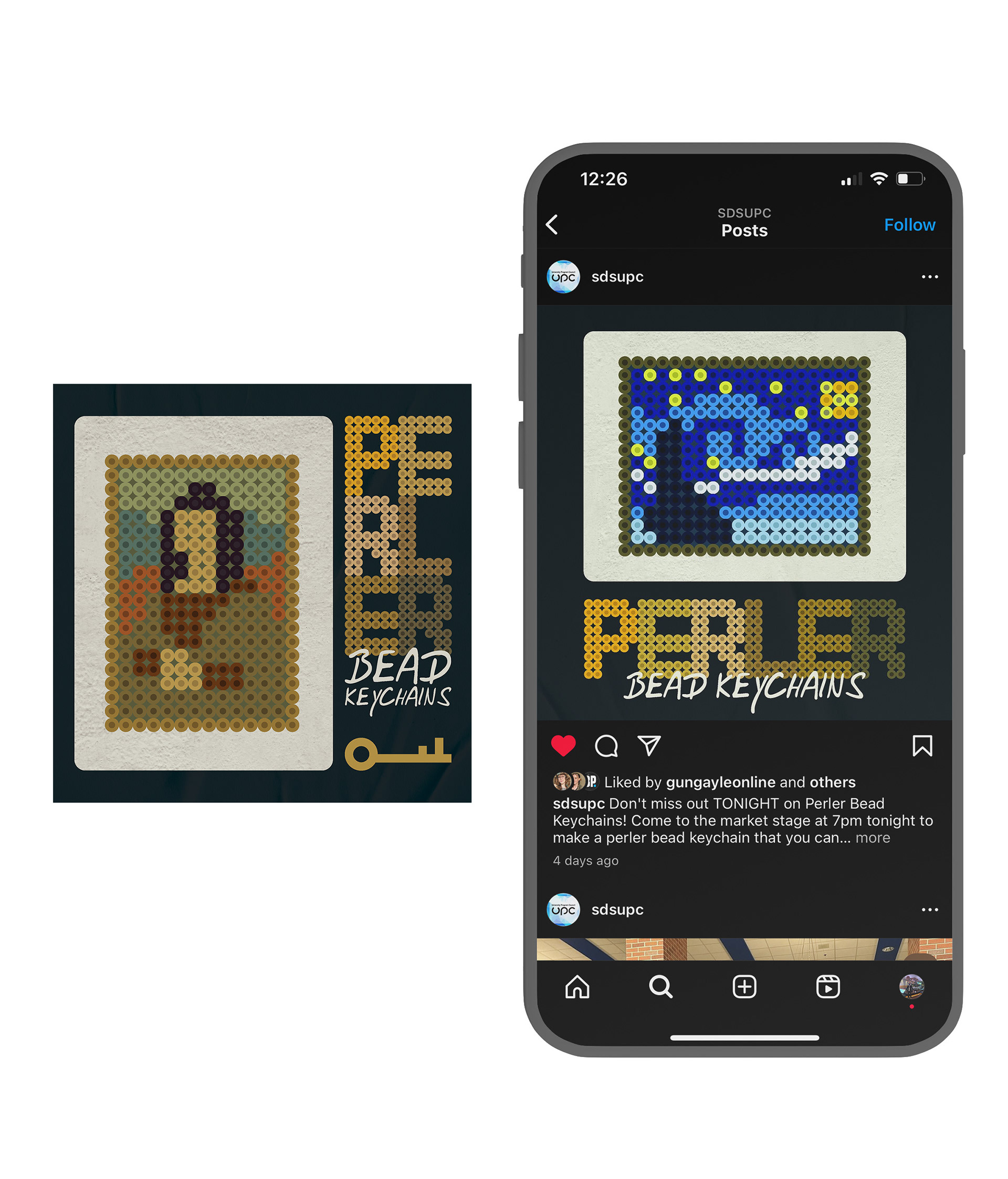Perler Beads Social Media