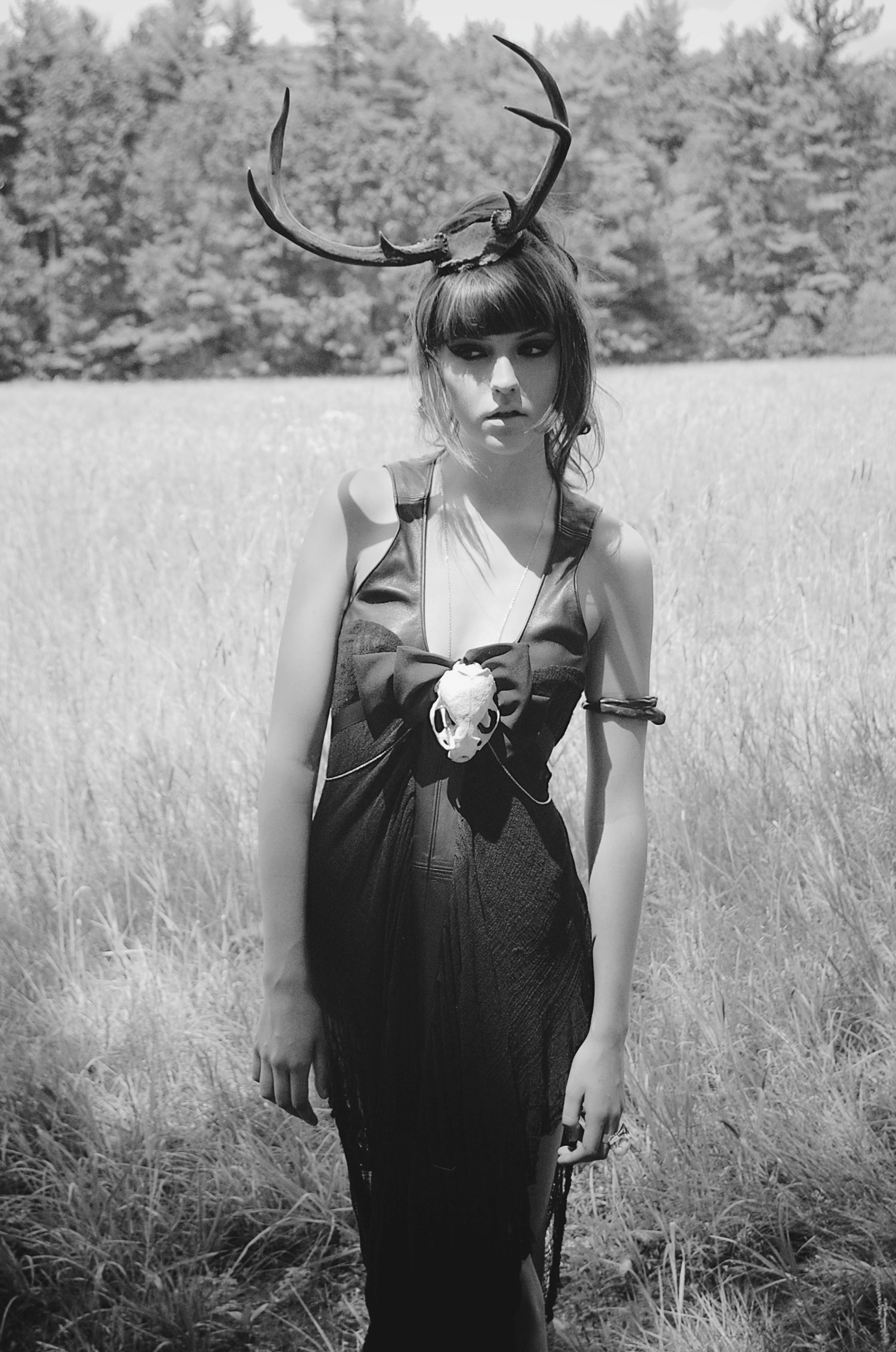 Creative Visionnaire: Bob Packert, Model: Dawnmarie Currier, Hair Stylist: Liz Kidder, Makeup Artist: Teague Vivolo, Styling: Silvana Costa, Jewelry: Magdalena Stokalska & Wicked Peacock