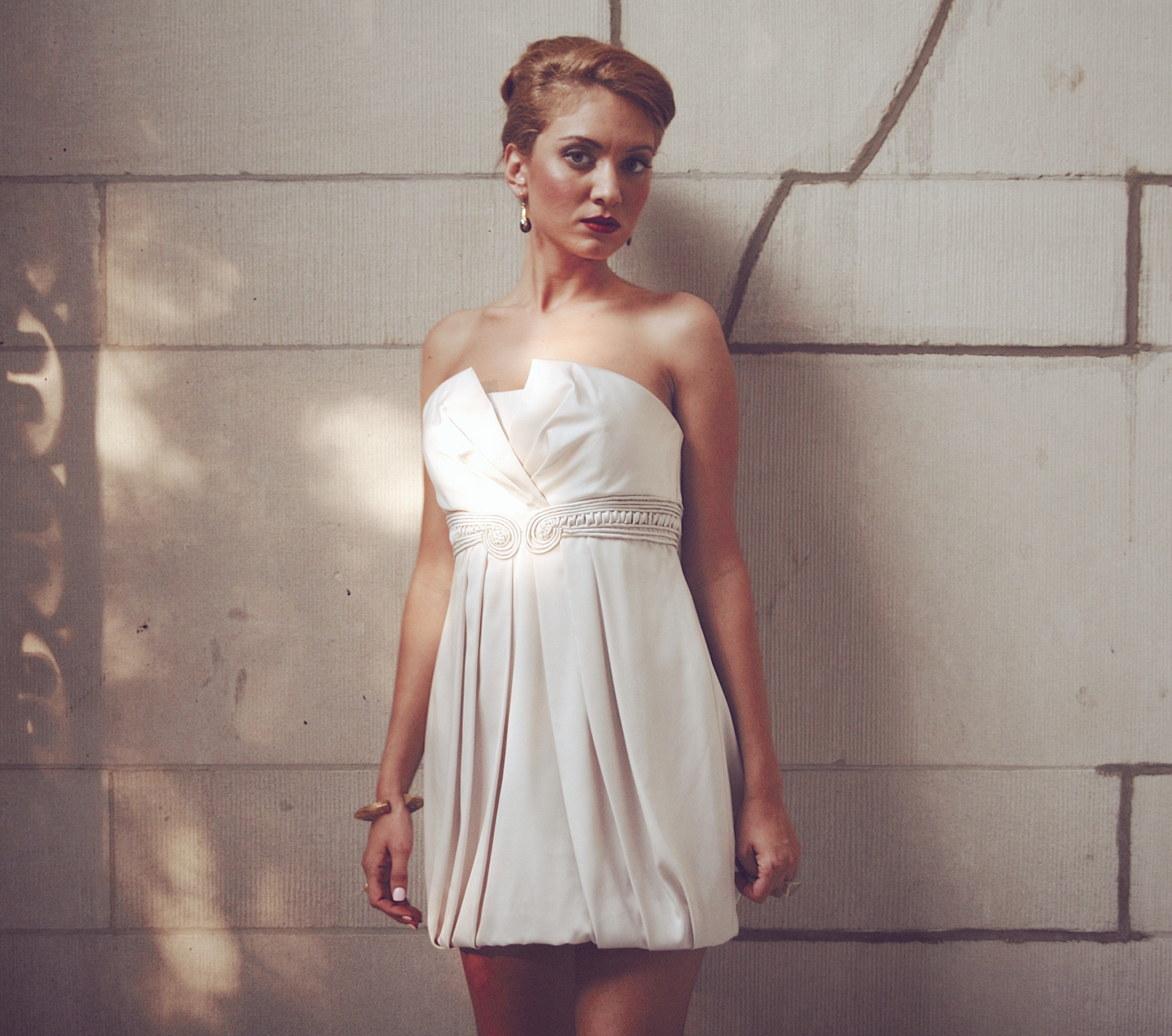 Model: Tamar Tomaranian, Hair Stylist: Kaitlyn Explosion, Makeup Artist: Ashley-Elizabeth Graham, Jewelry: Sikara & Co, Styling: Silvana Costa