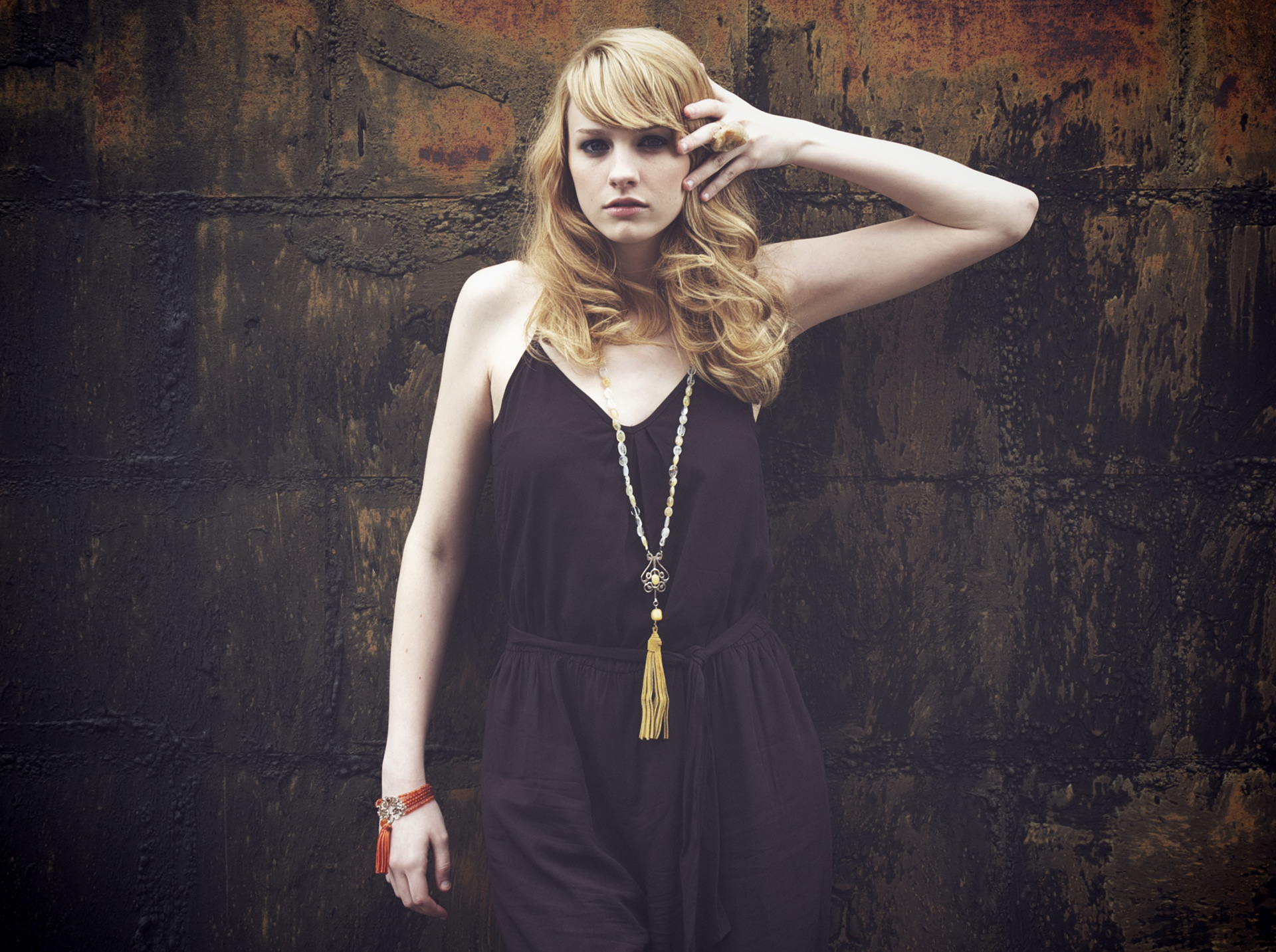 Model: Jennie Ross, Hair Stylist: Marisa Camarra, Makeup Artist: Brian Brady, Styling: Silvana Costa, Jewelry: Wicked Peacock