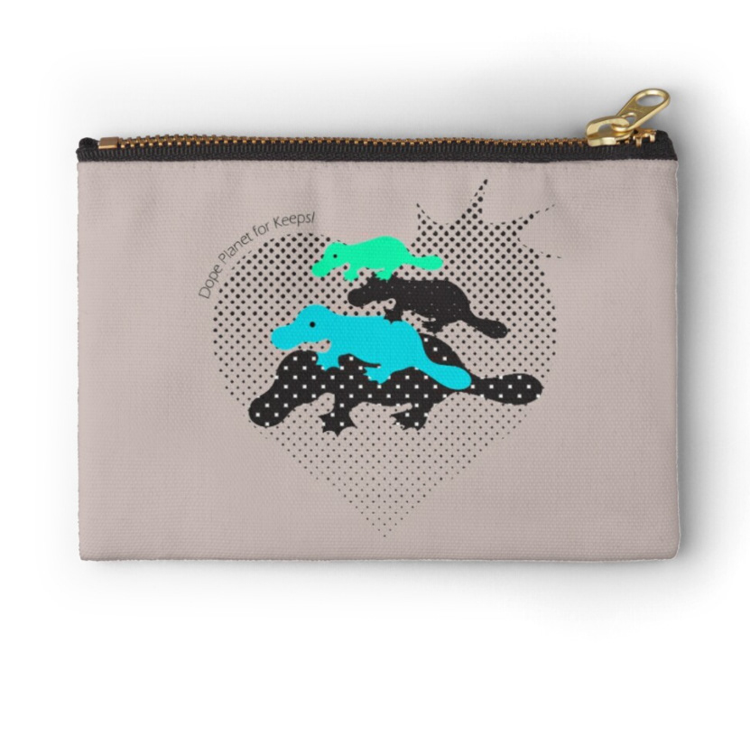Dope Planet for Keeps Makeup Bag
