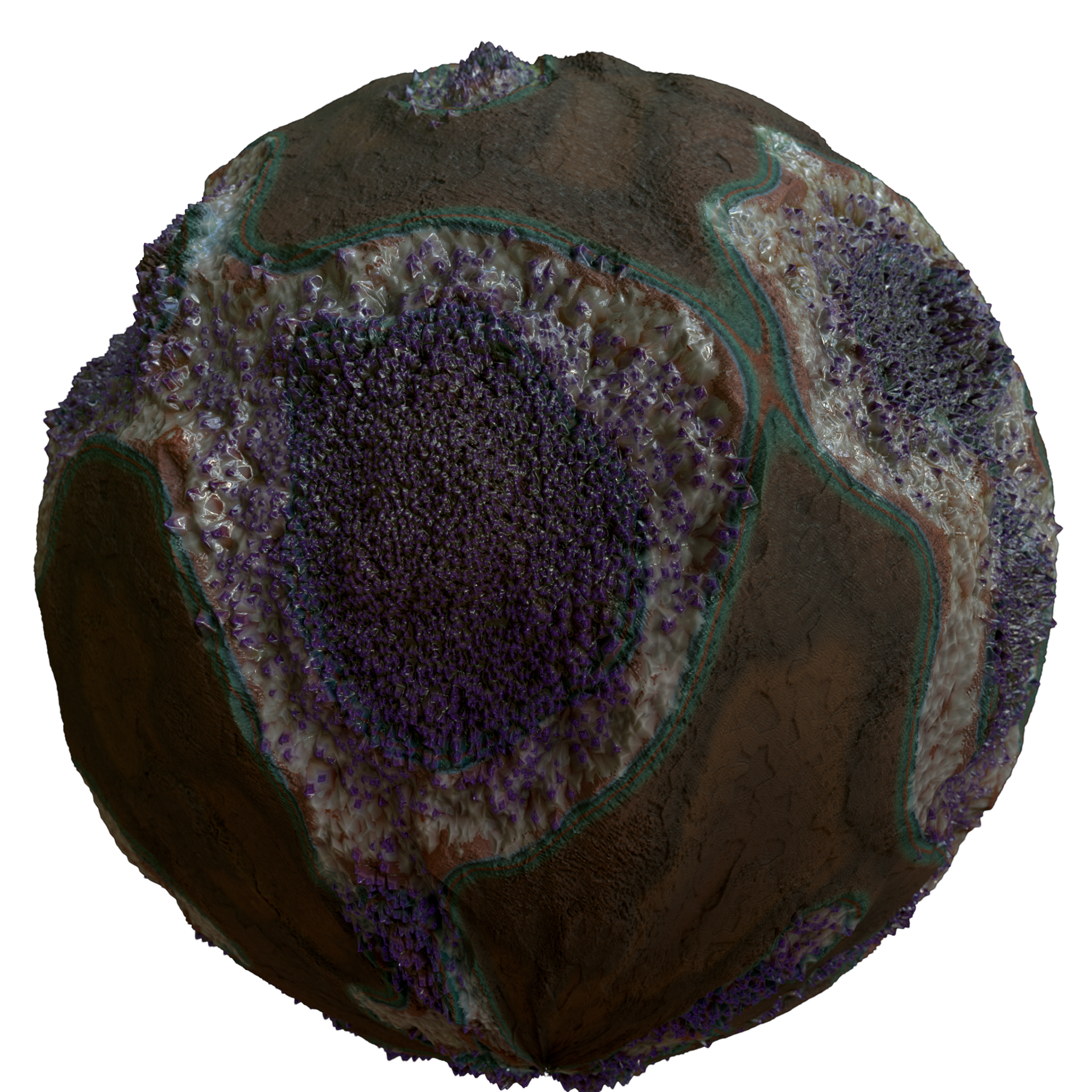 Amethyst rock