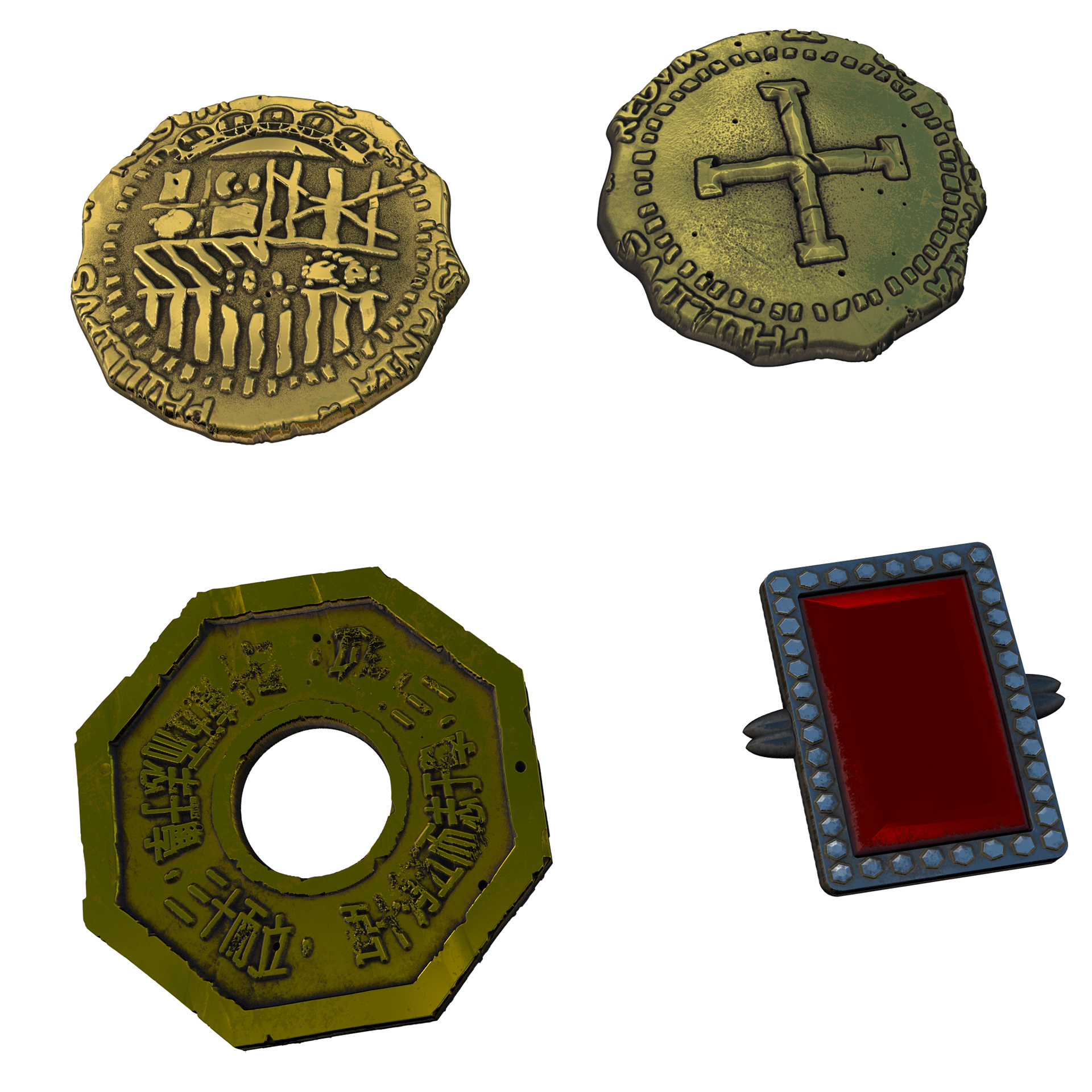 Single treasure items
