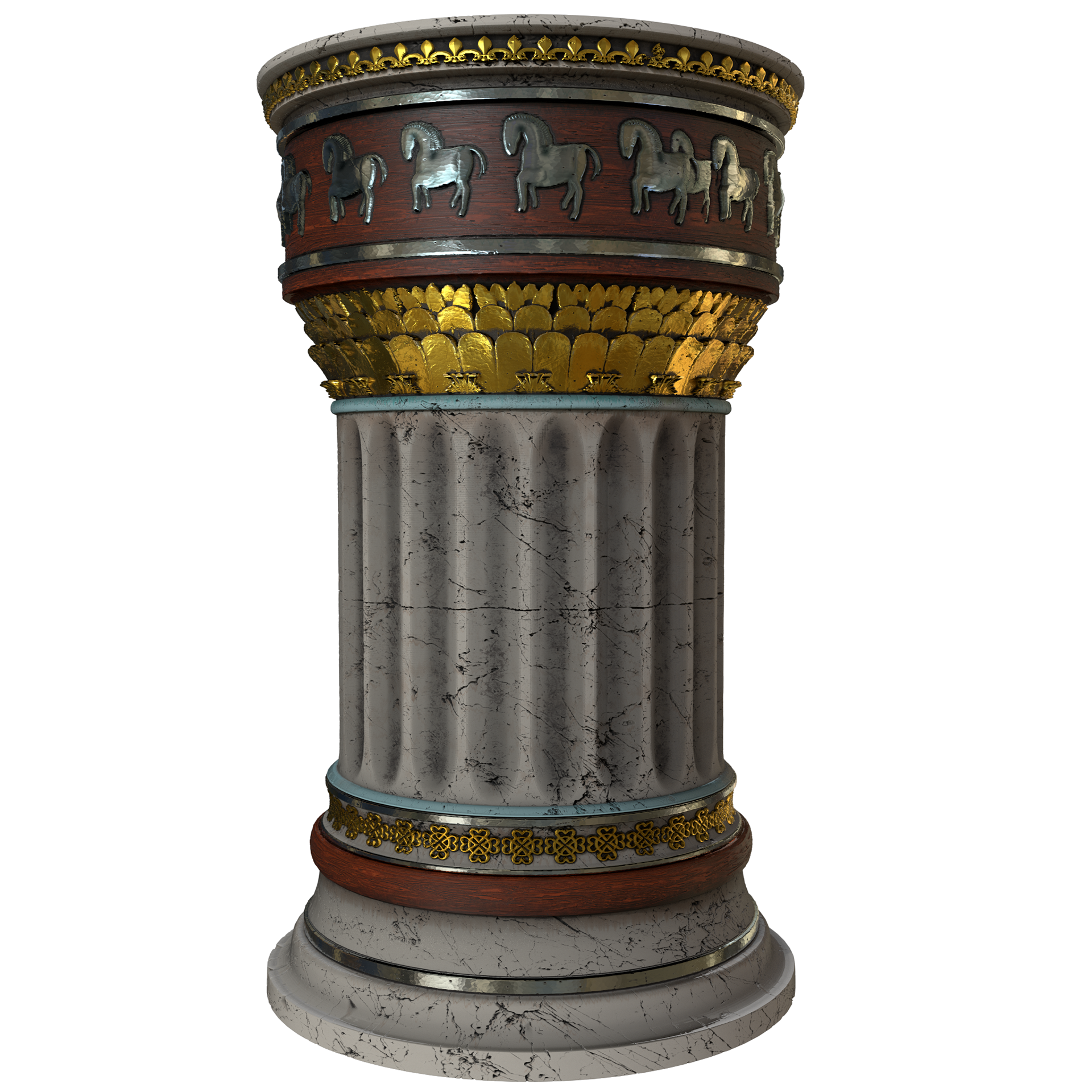 Ornate column