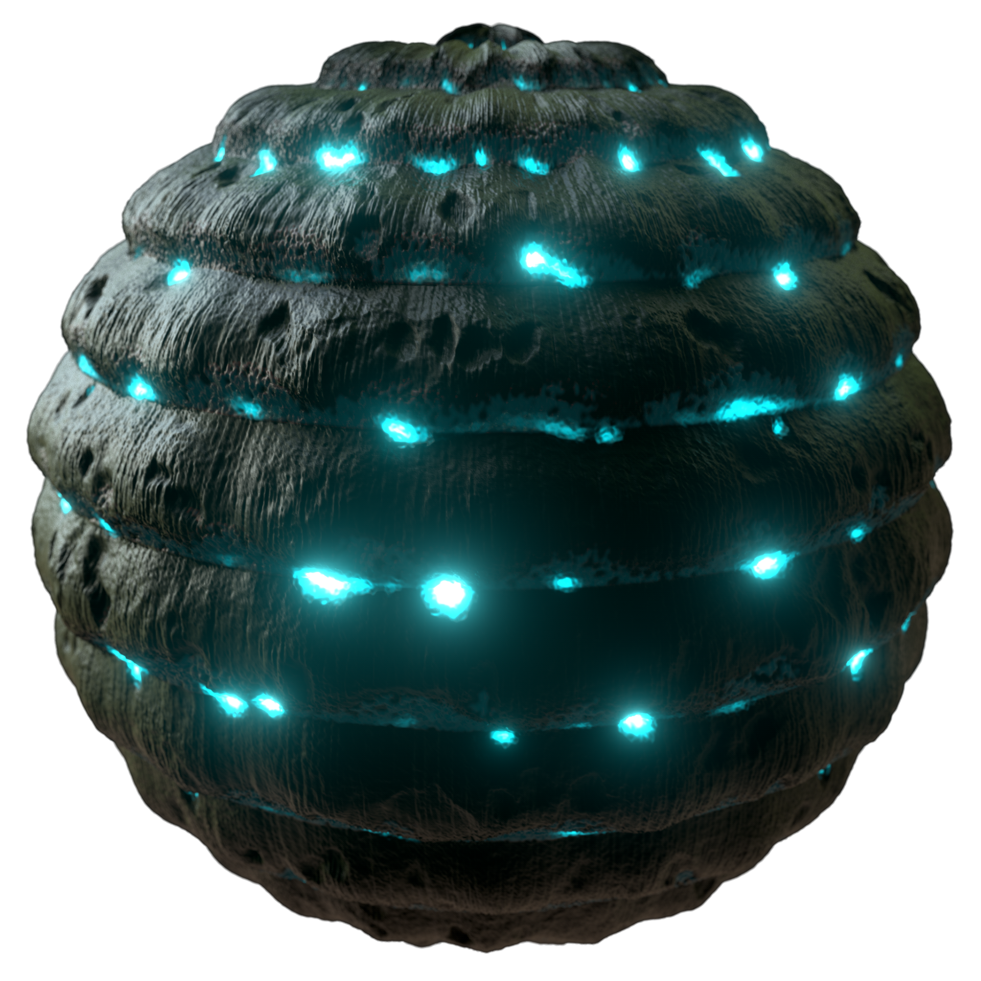 Alien organic rock