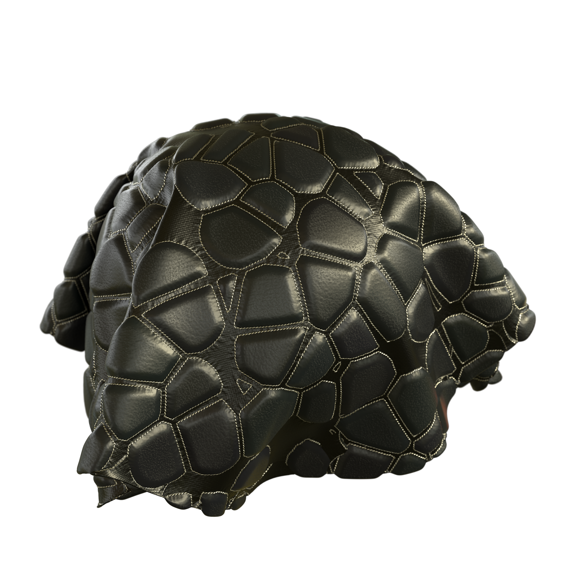 Cushioned leather