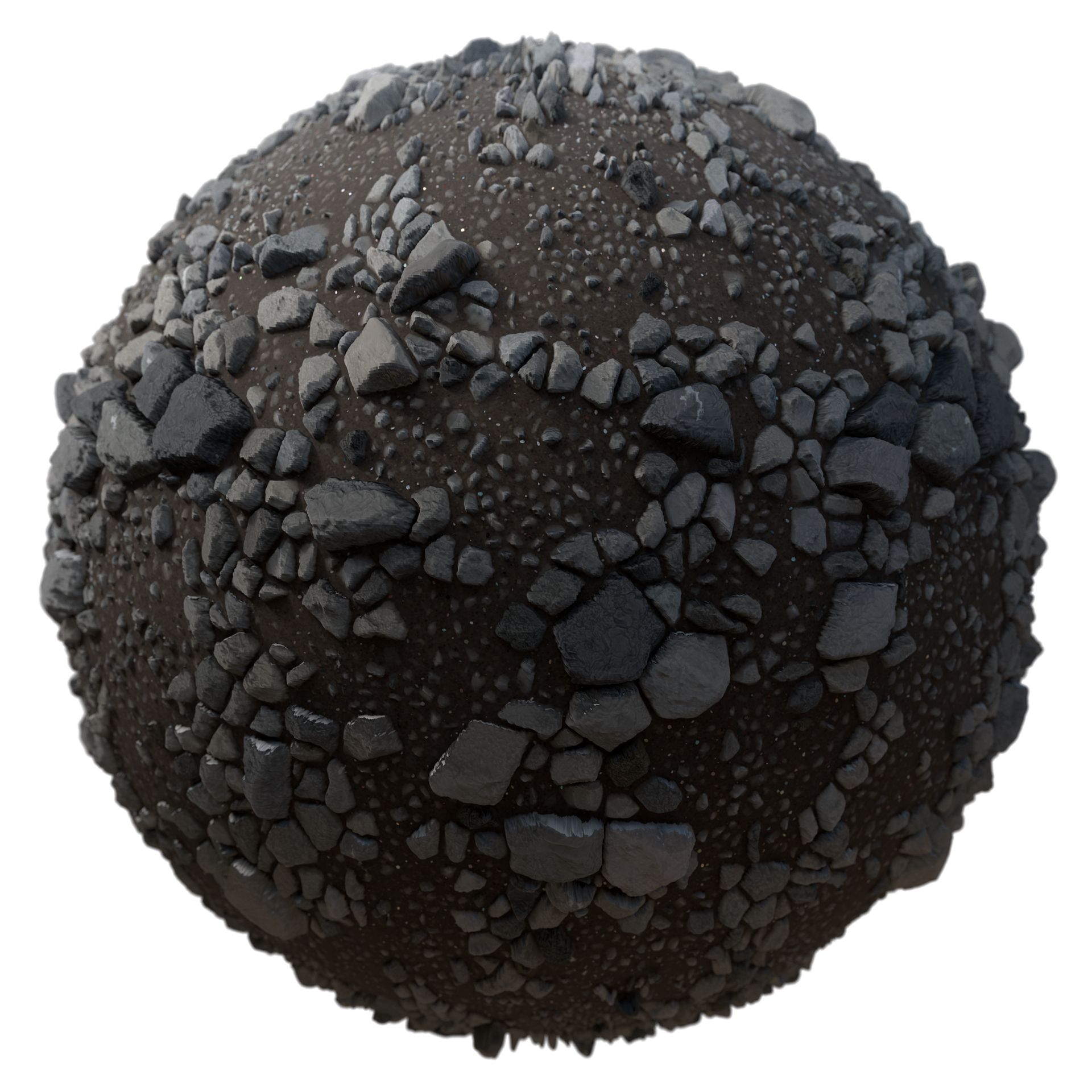 Rocky ground