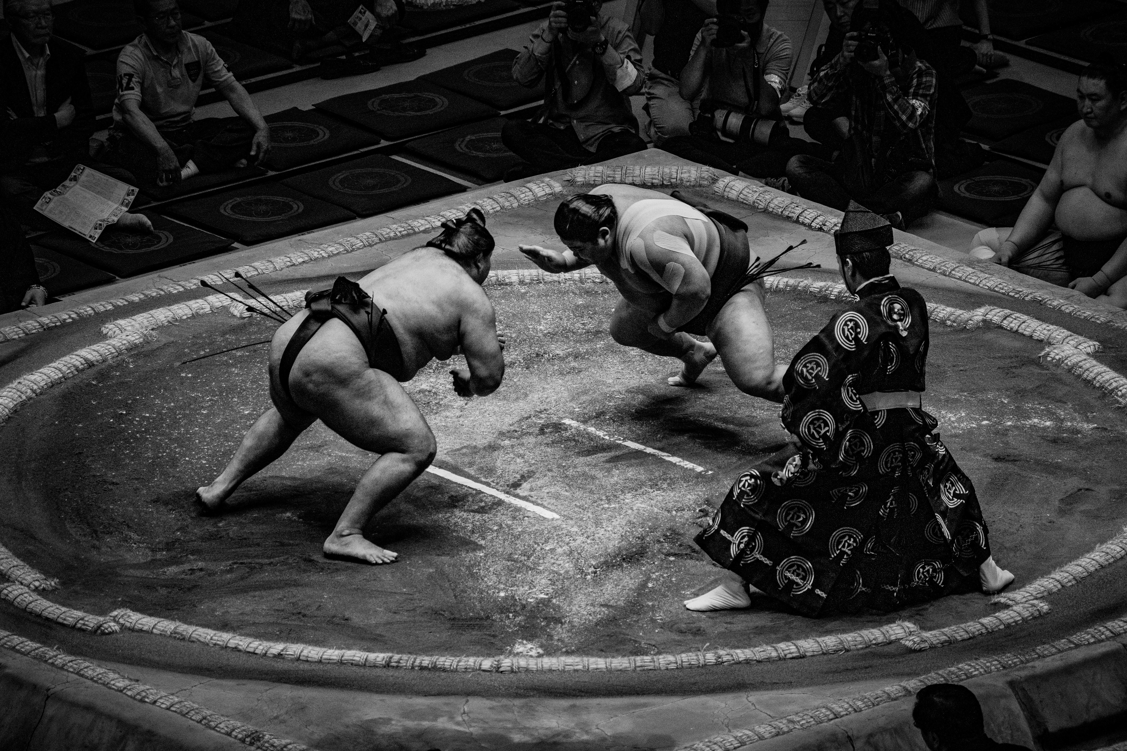 Sumo Wrestlers, Tokyo, Japan