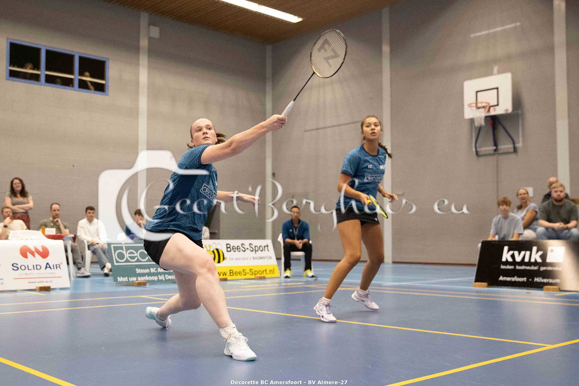 Kelly van Buiten en Shreya Hochscheid