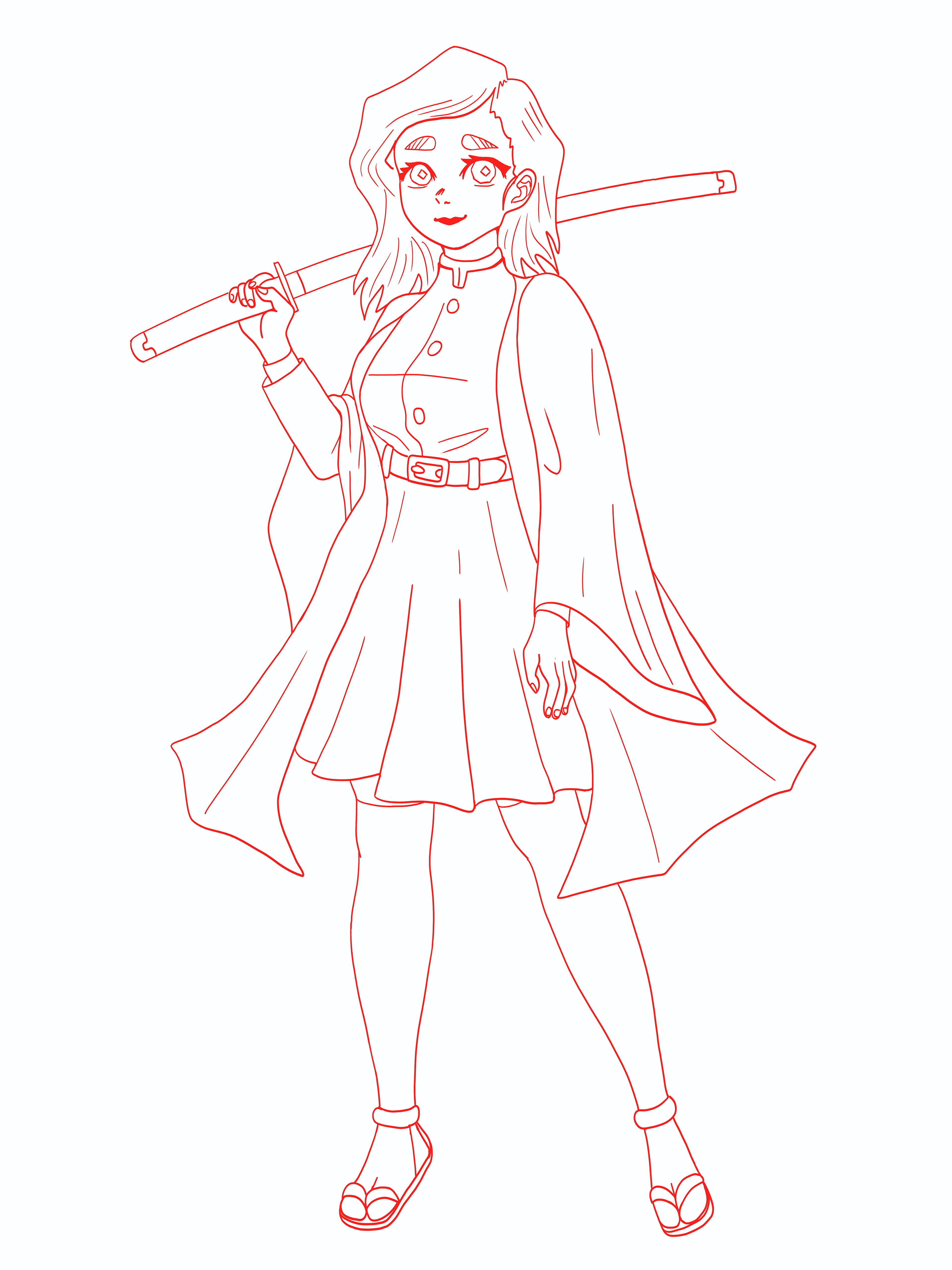 Demon Slayer character design 2