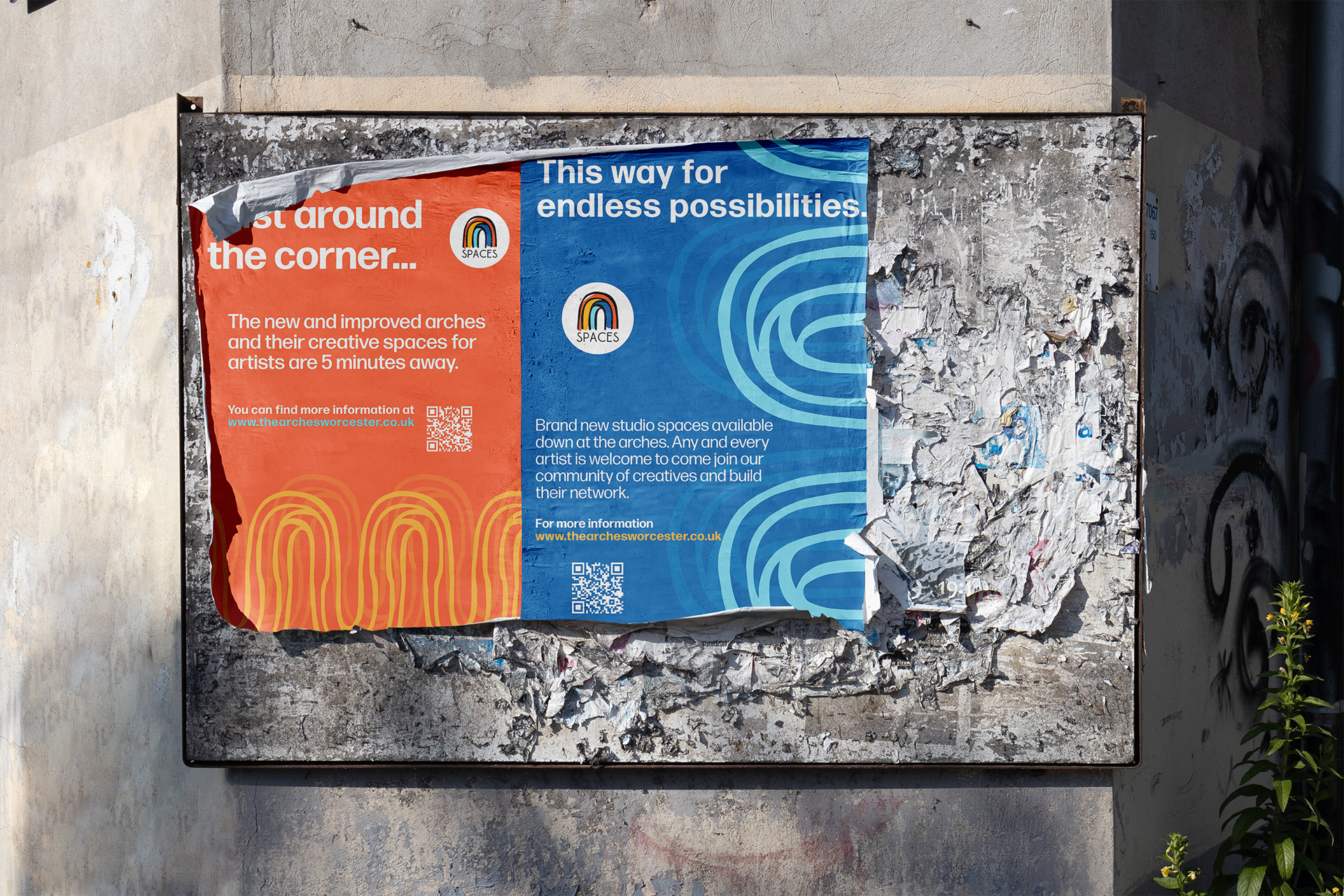 Spaces Poster Mockup