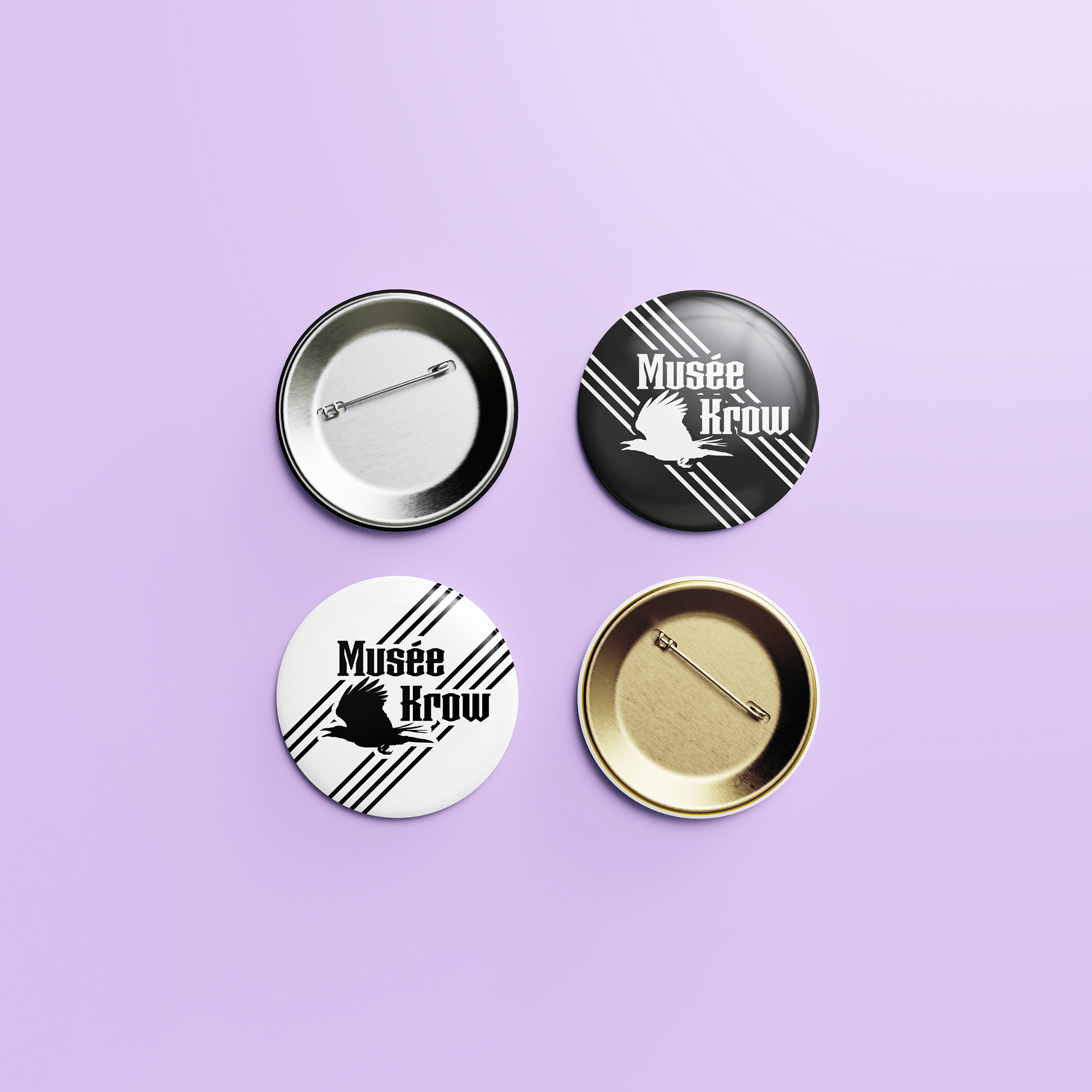 Musée Krow pins
