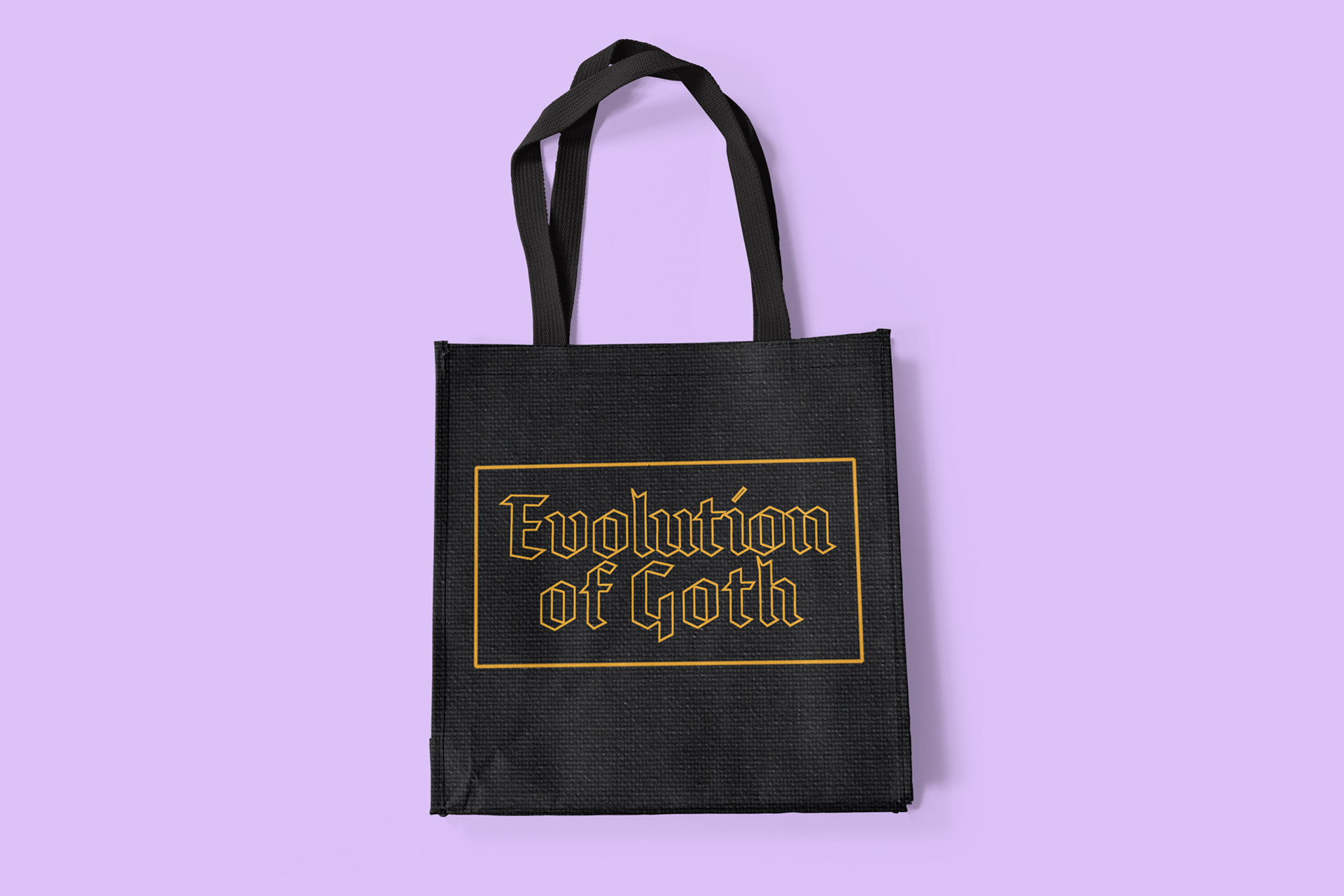 Evolution of Goth Tote Bag