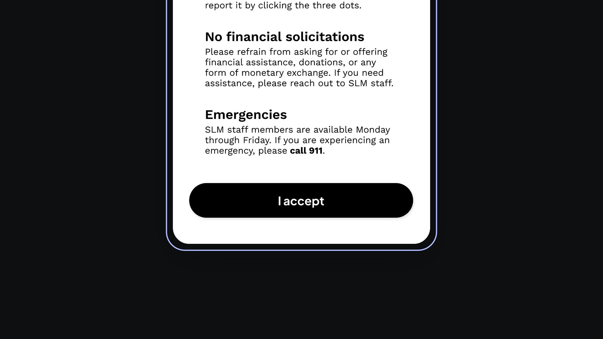 Mandatory Agreement