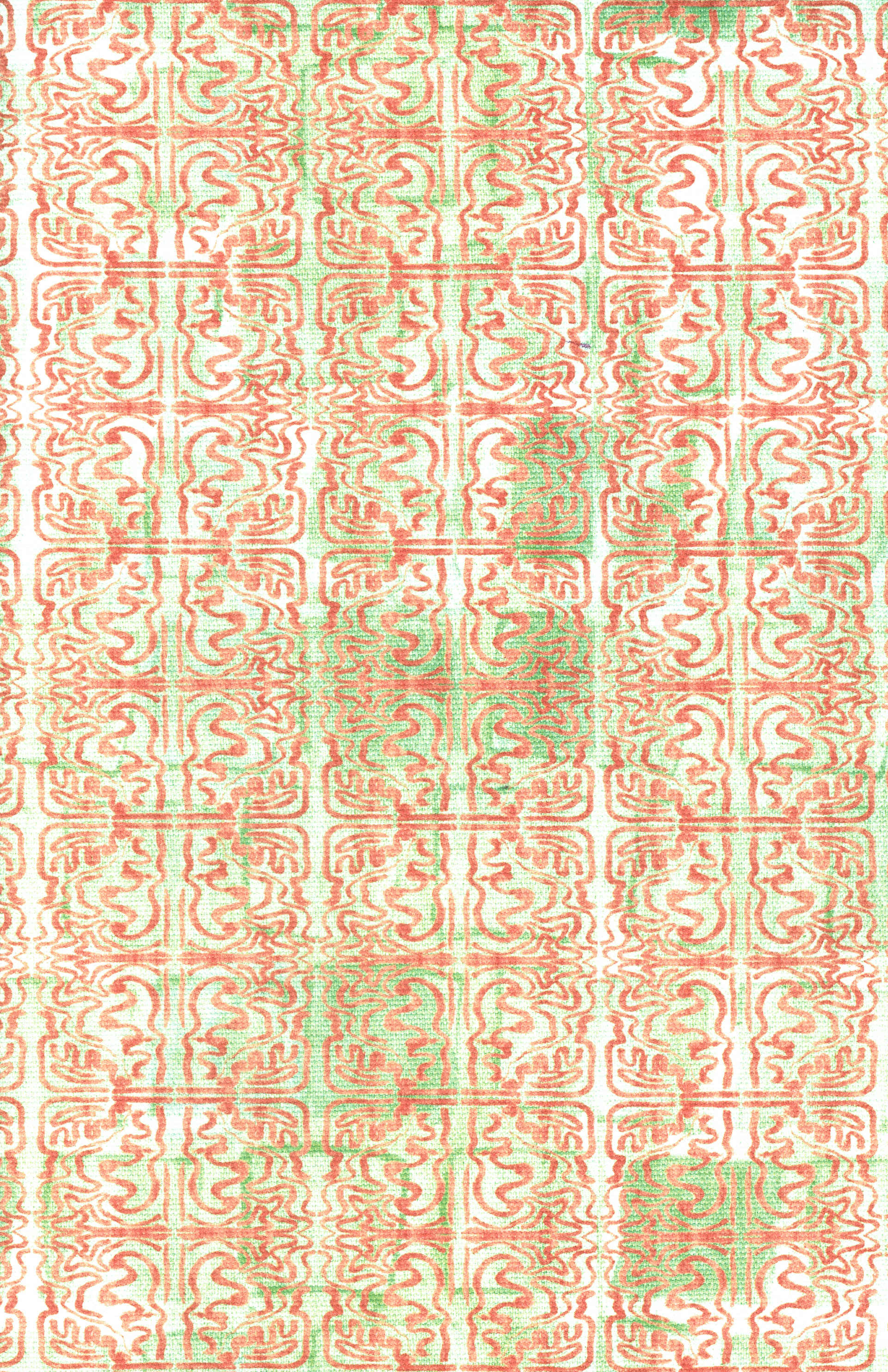 Digiprinted "Scripture" (2019), Inspired by i-Dott 2019 theme Boho Rhythm